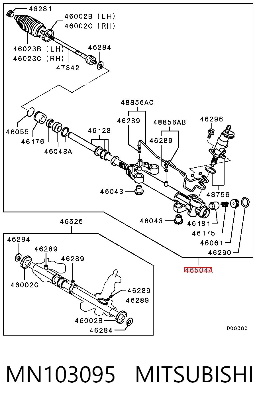 MN103095 Mitsubishi