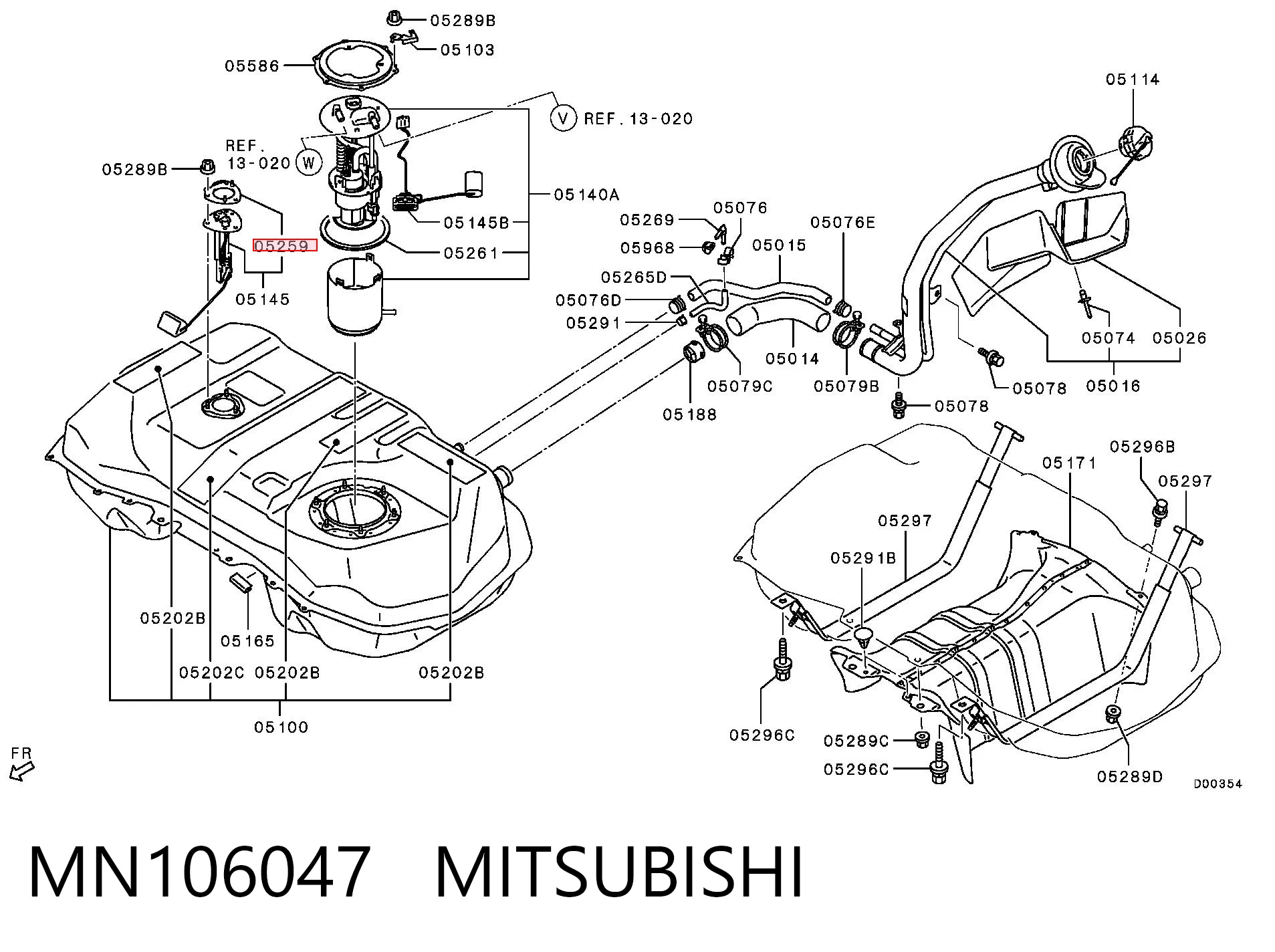 MN106047 MITSUBISHI