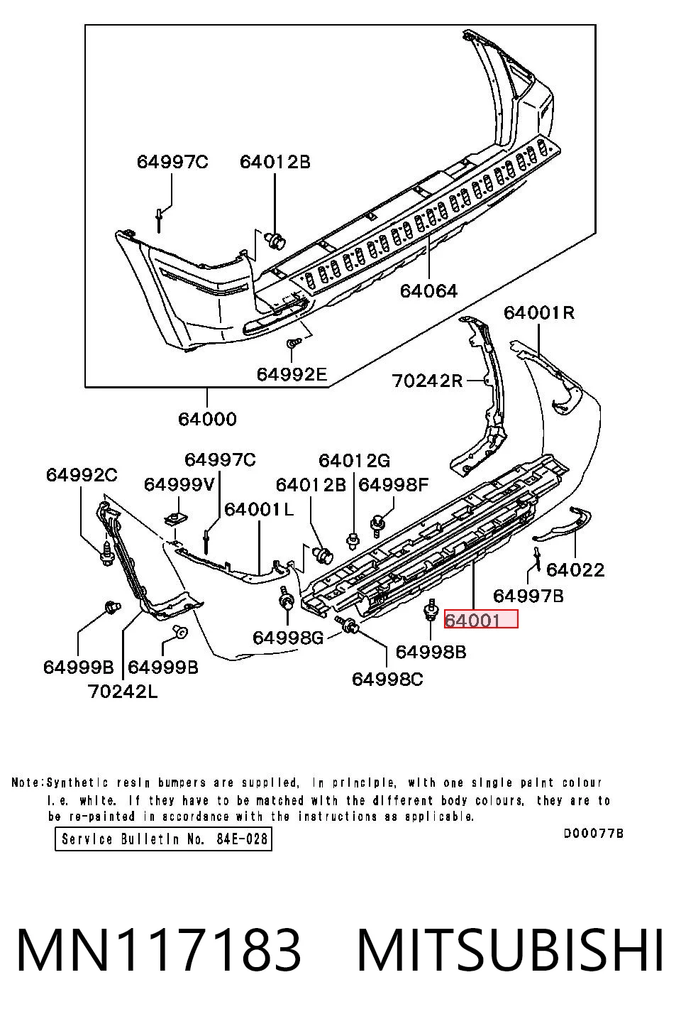 MN117183 Mitsubishi