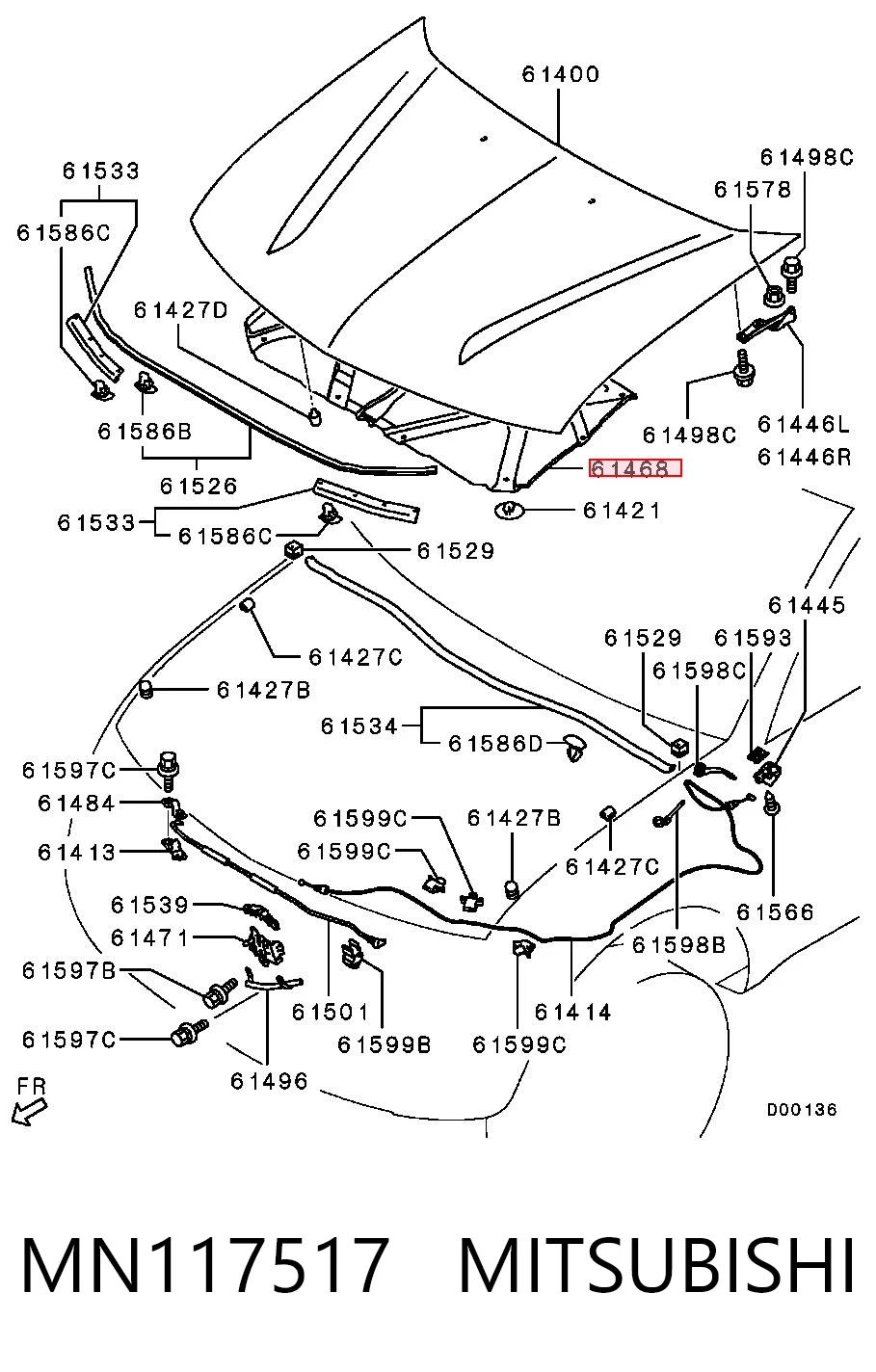 MN117517 Mitsubishi