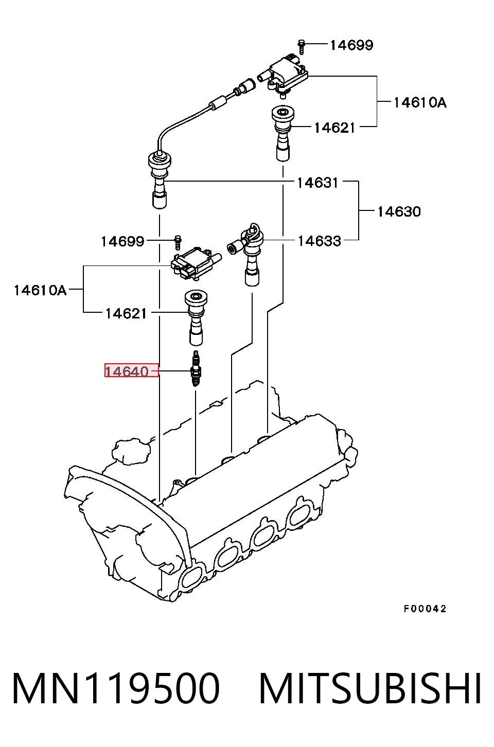 MN119500 Mitsubishi
