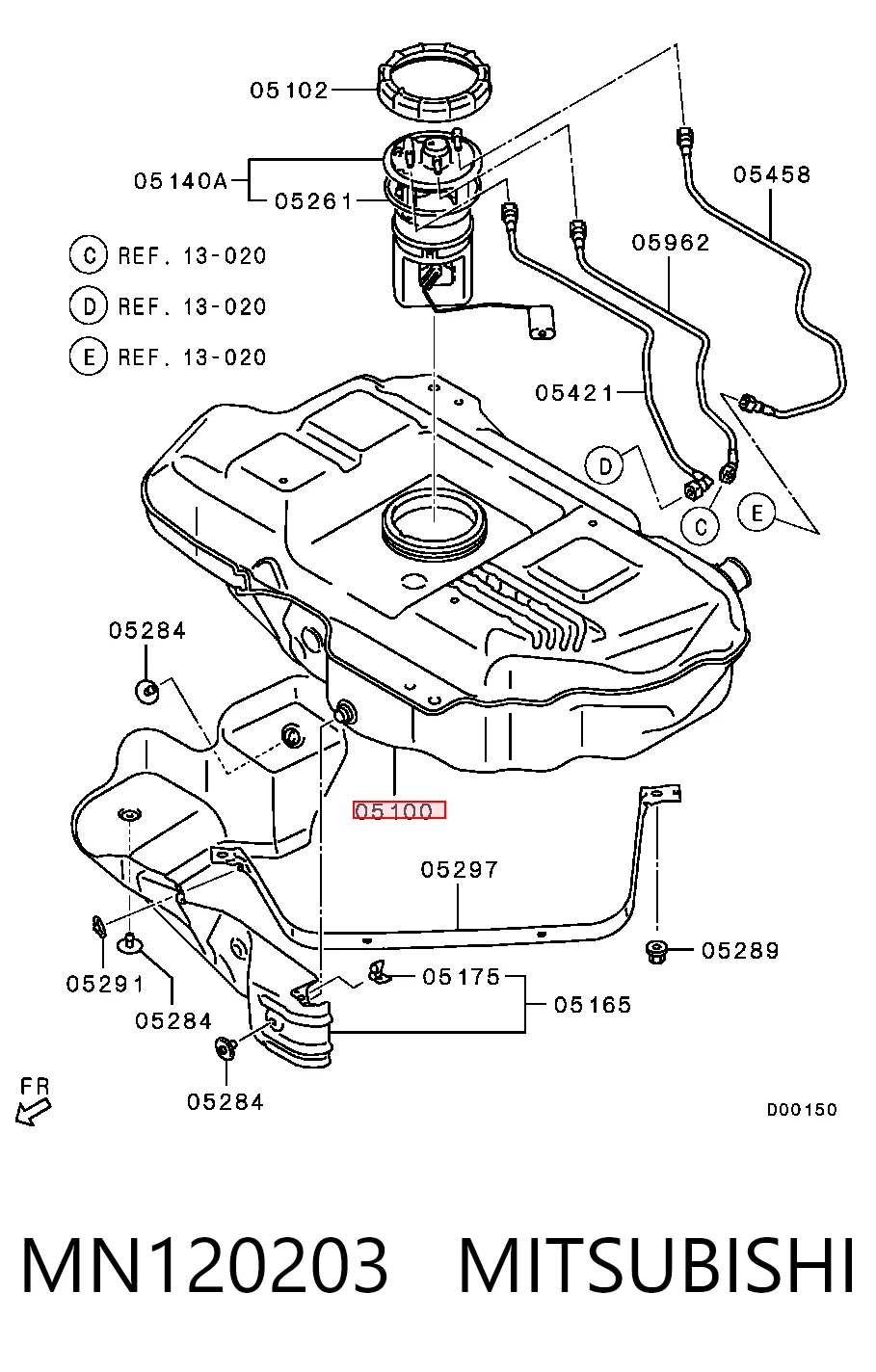 MN120203 Mitsubishi