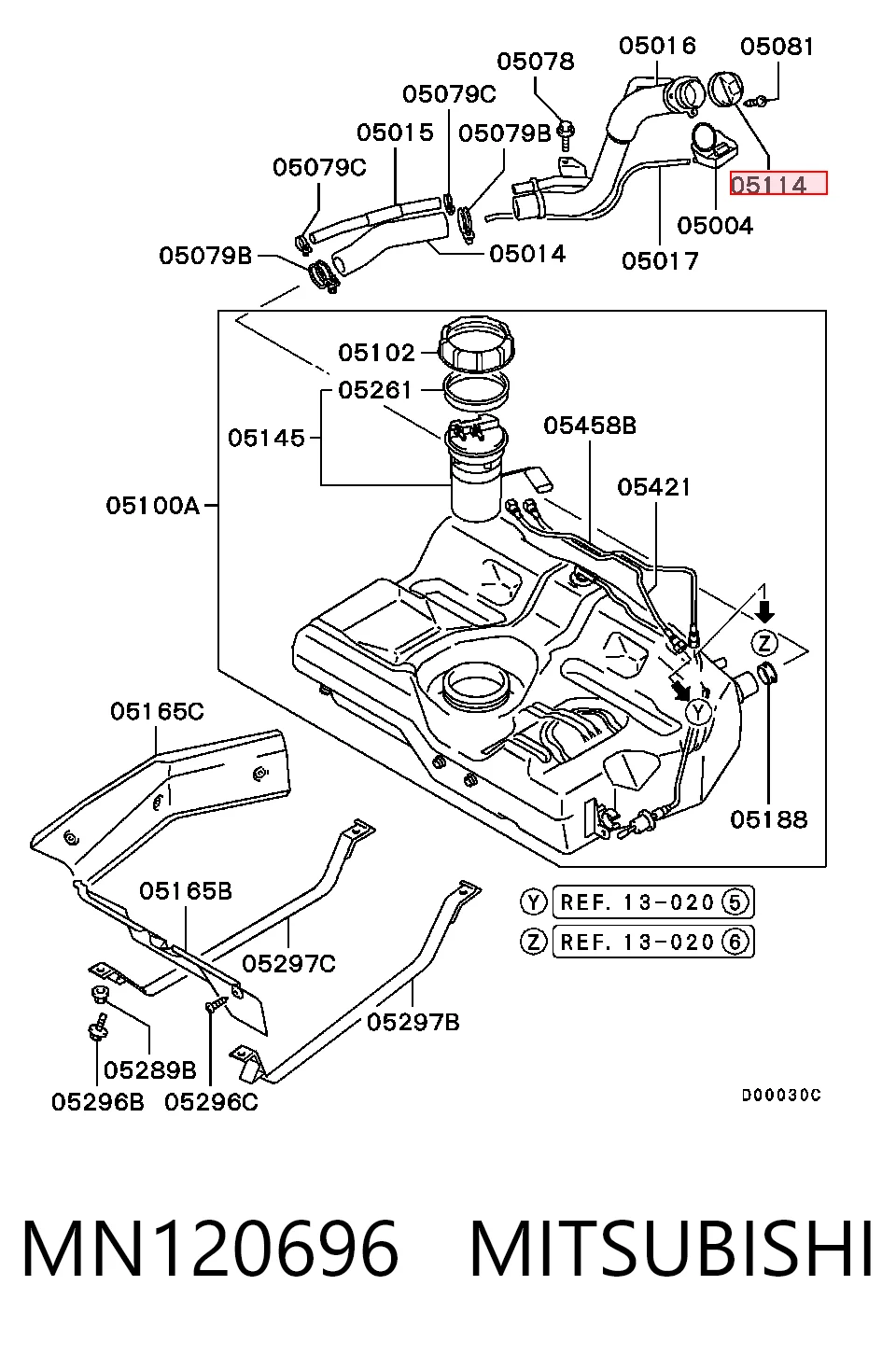 MN120696 Mitsubishi