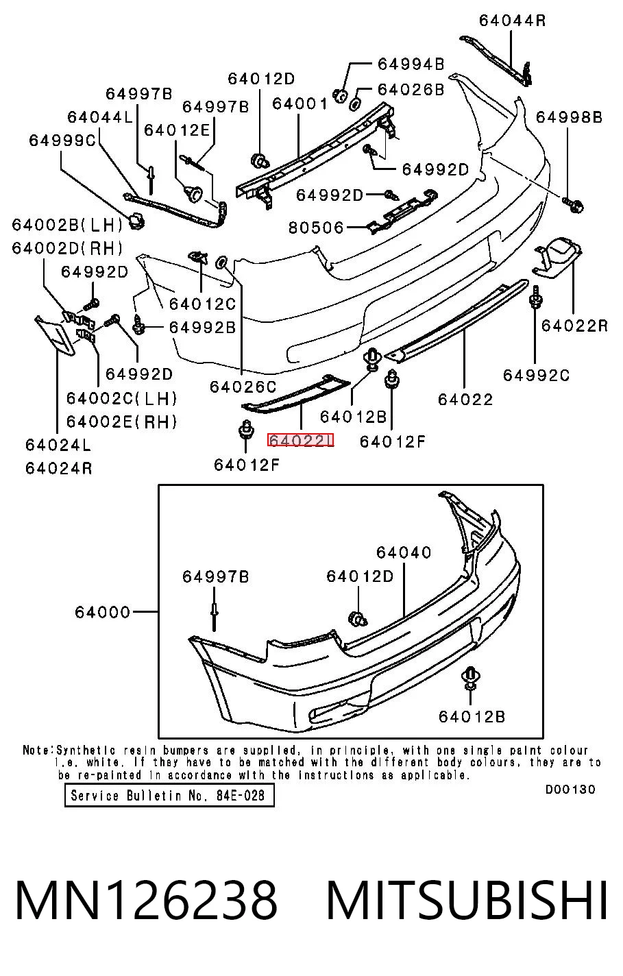 MN126238 Mitsubishi