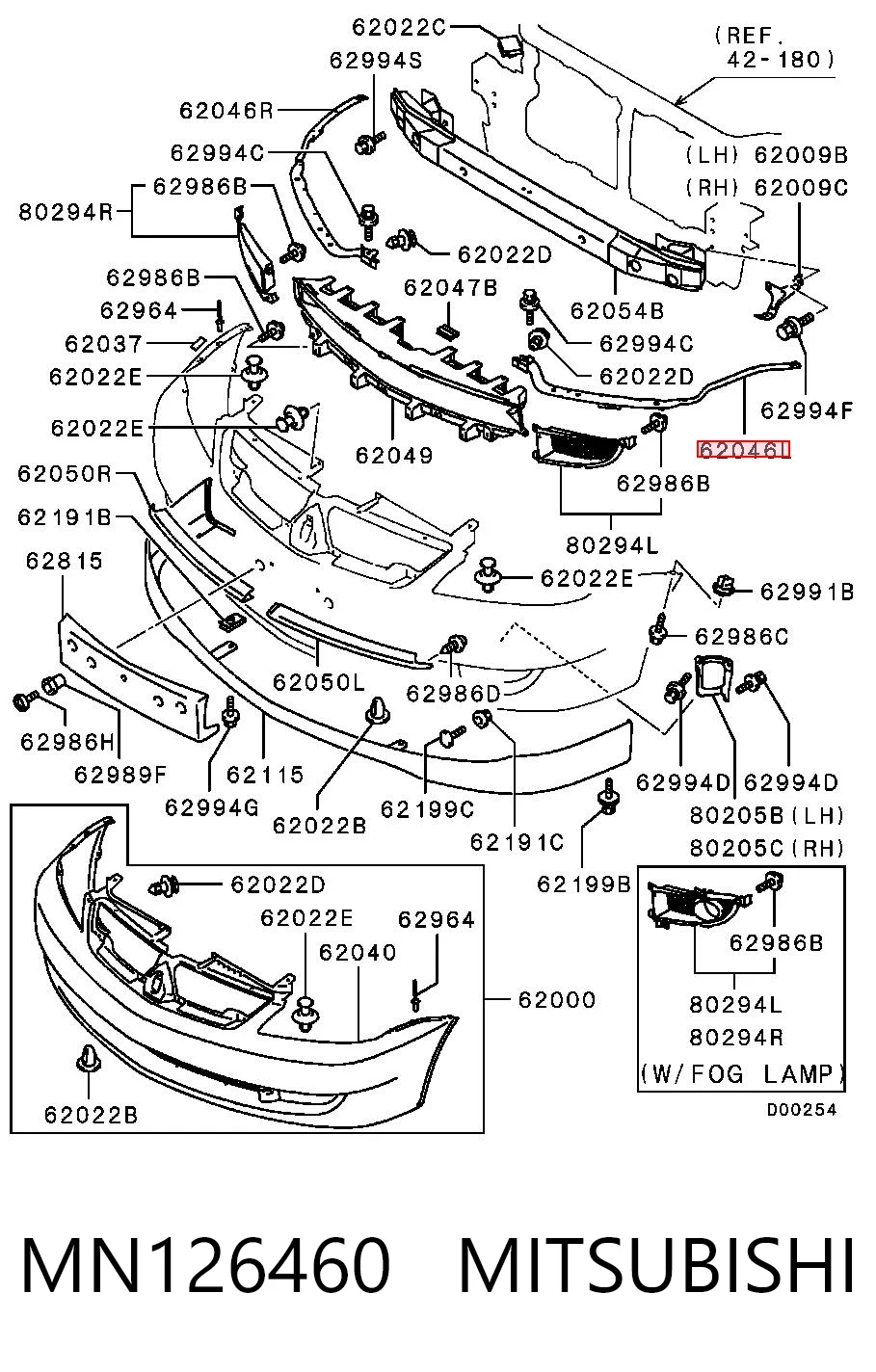MN126460 Mitsubishi