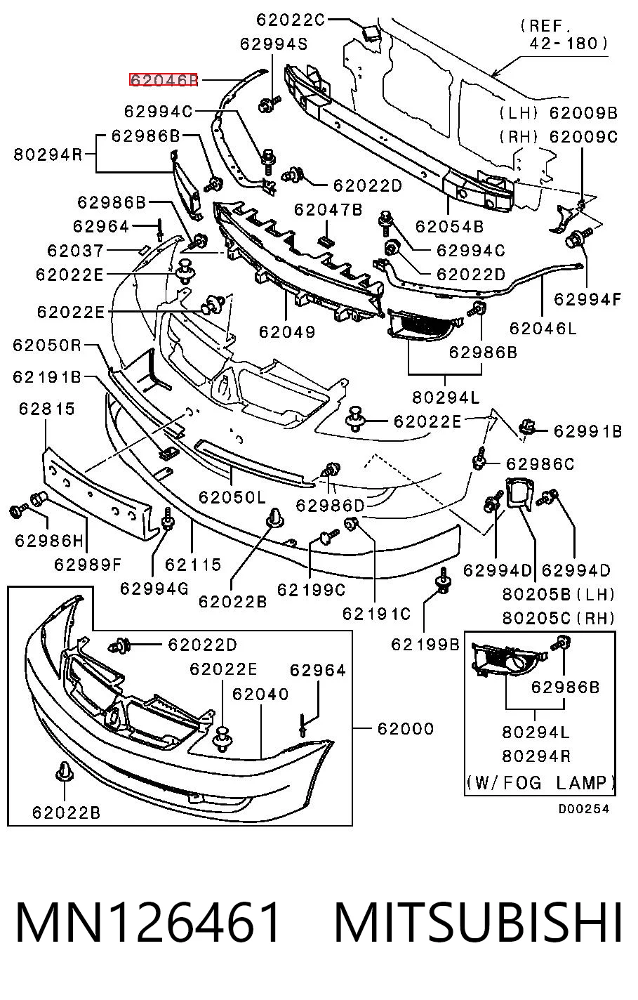 MN126461 Mitsubishi