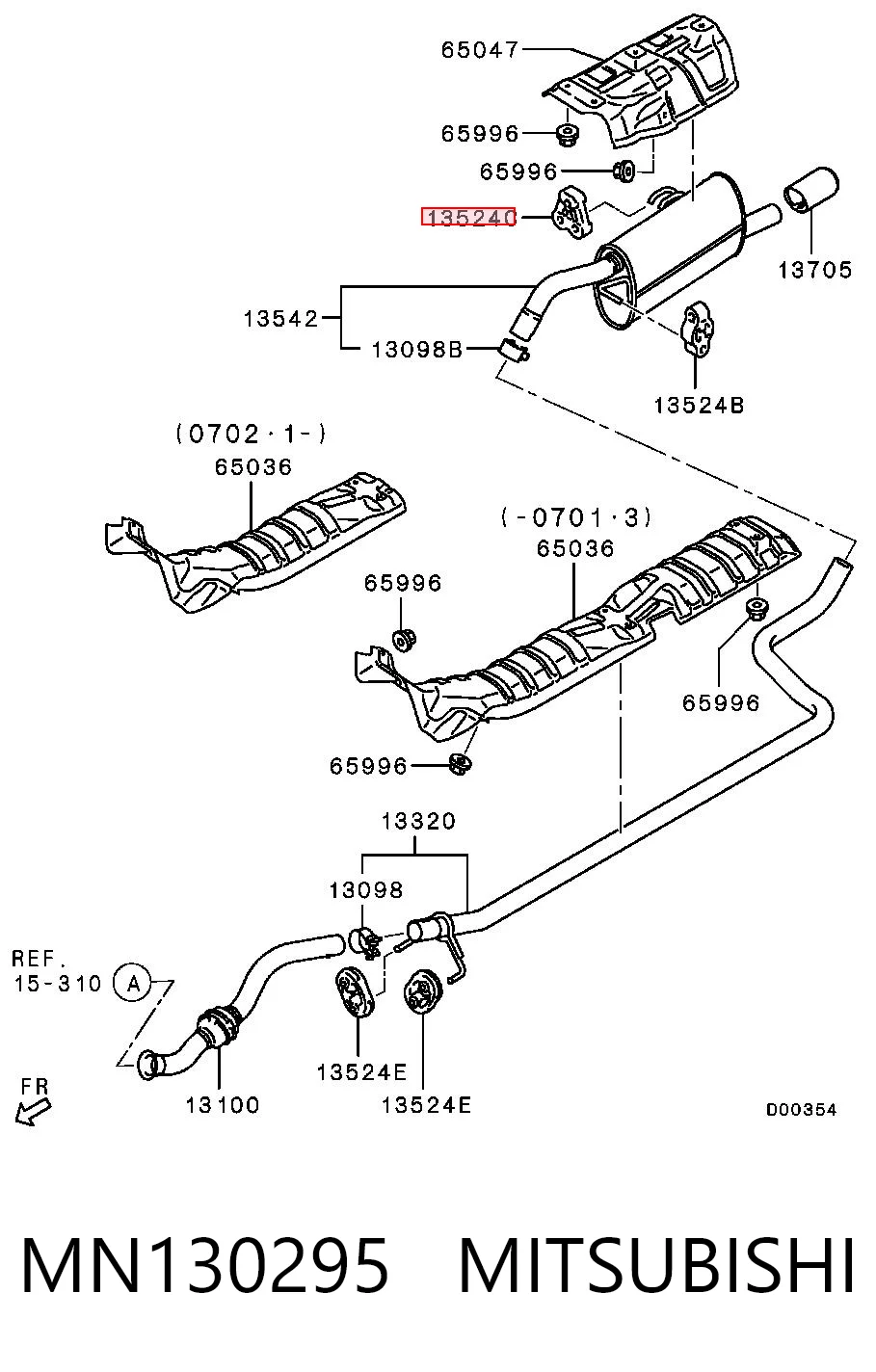 MN130295 Mitsubishi