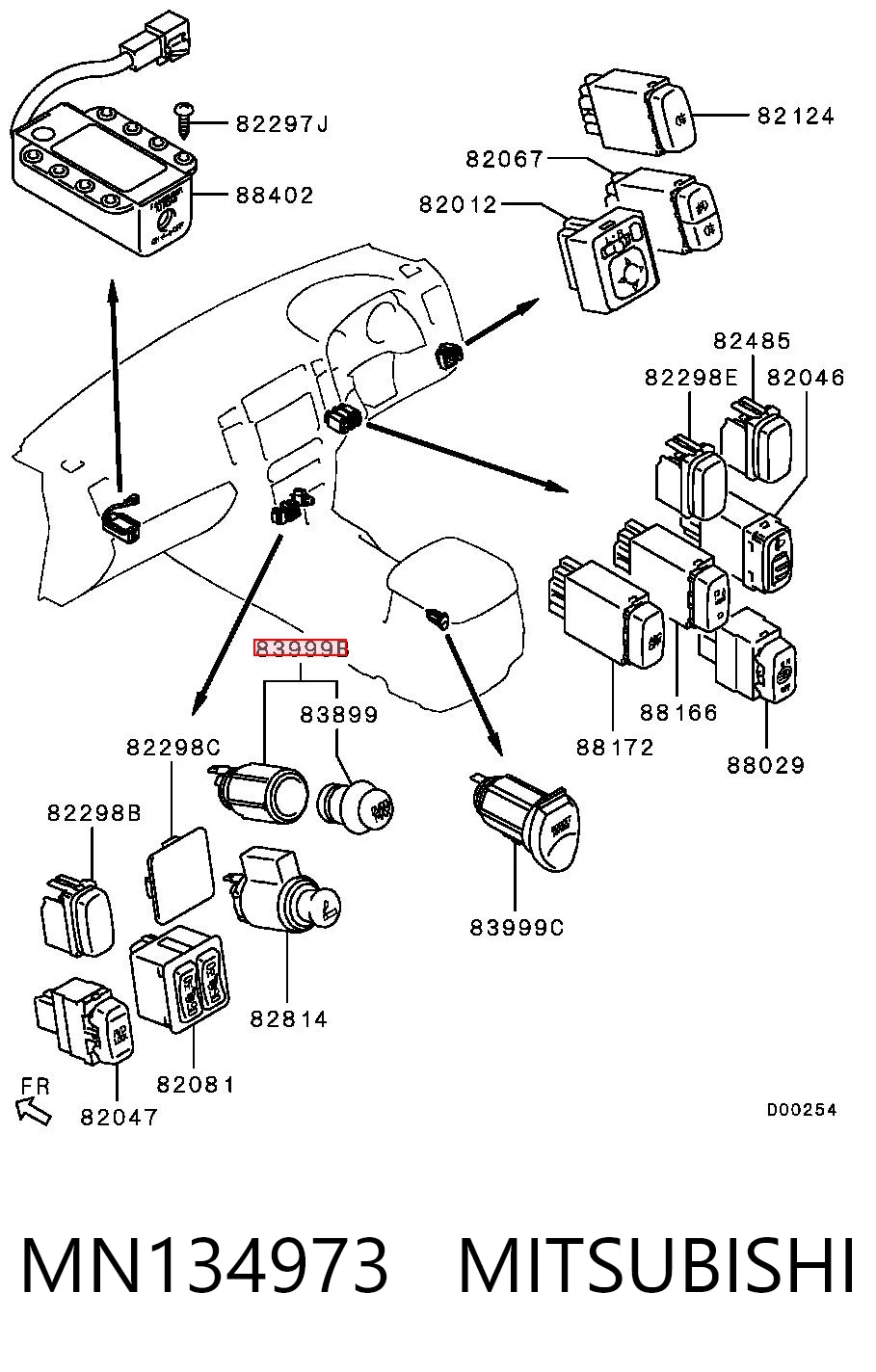 MN134973 Mitsubishi