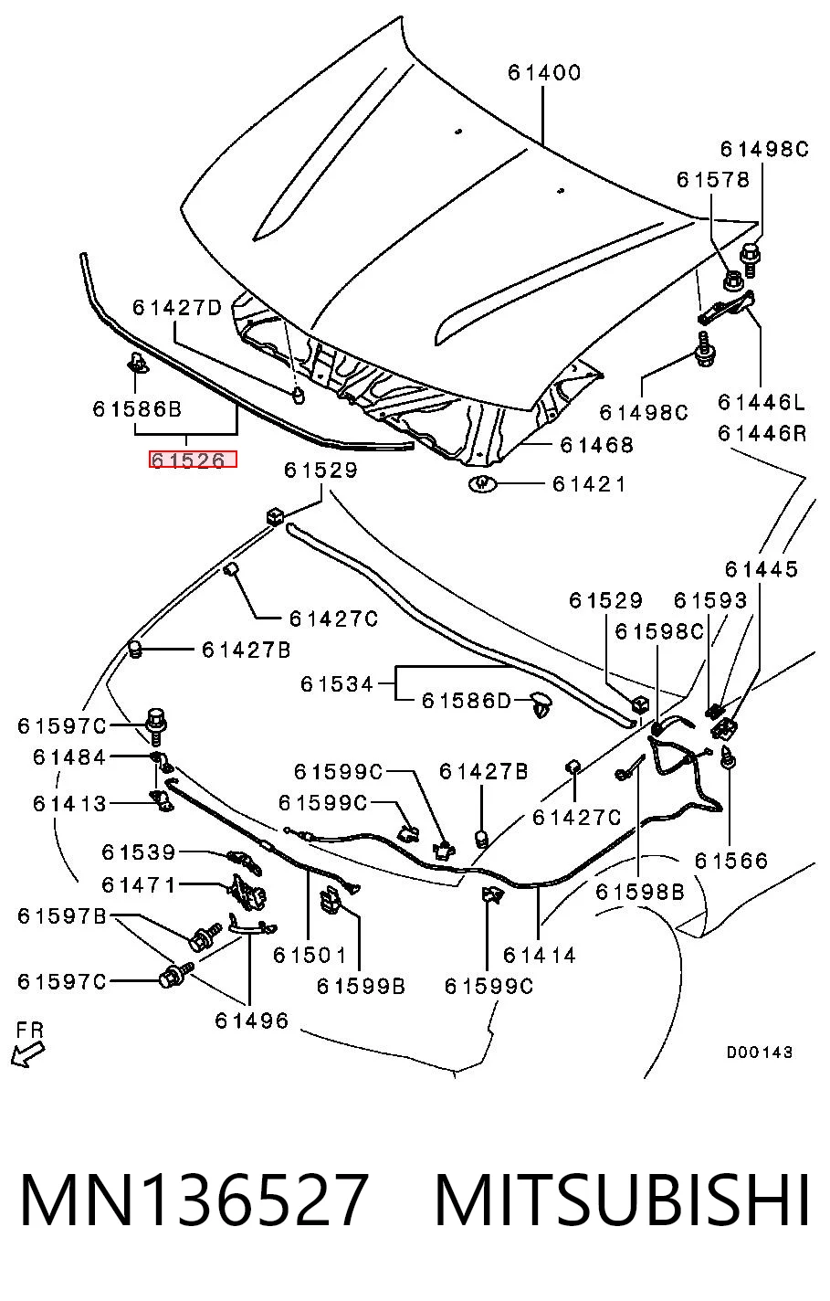 MN136527 Mitsubishi