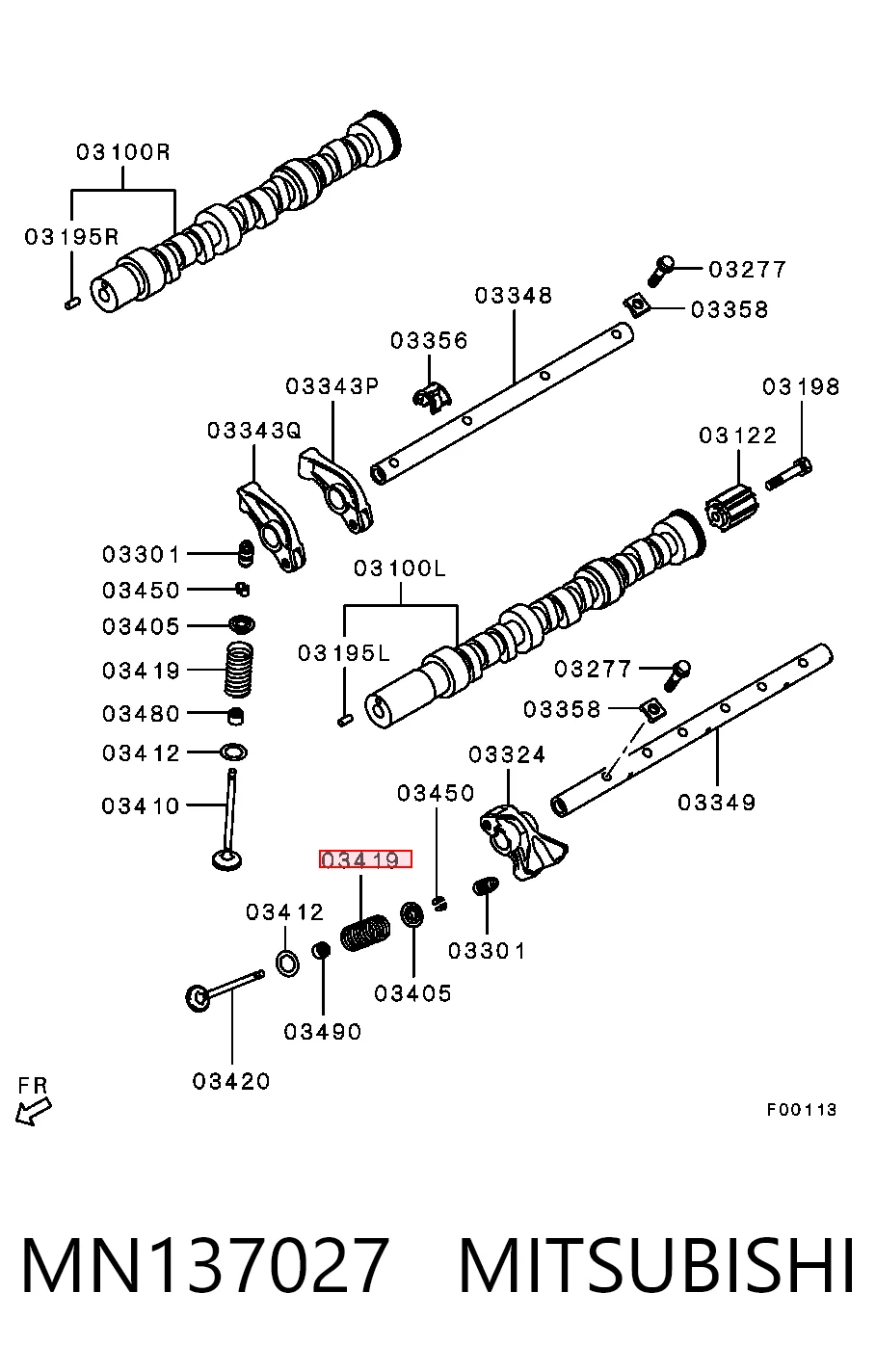 MN137027 Mitsubishi