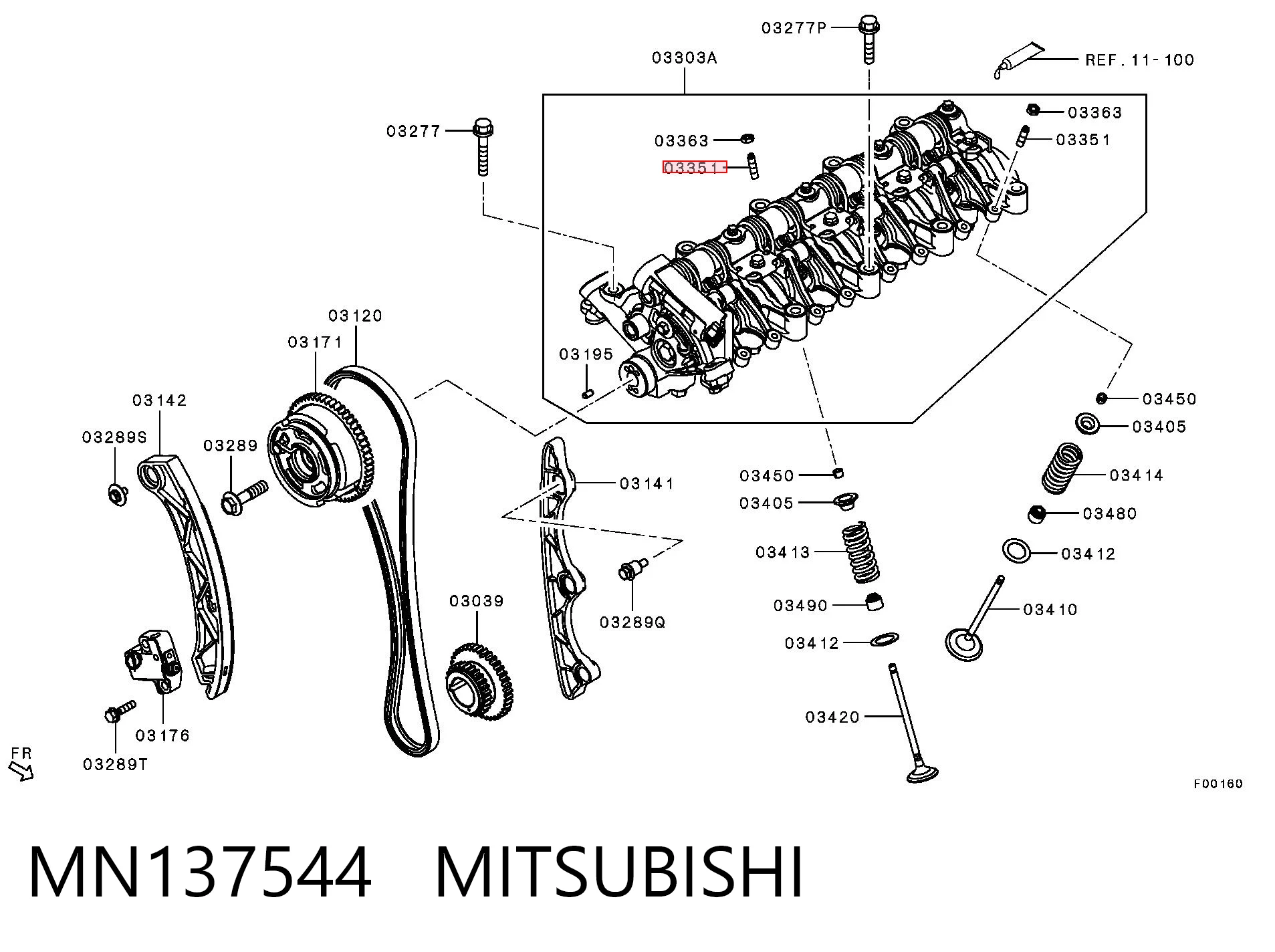 MN137544 Mitsubishi