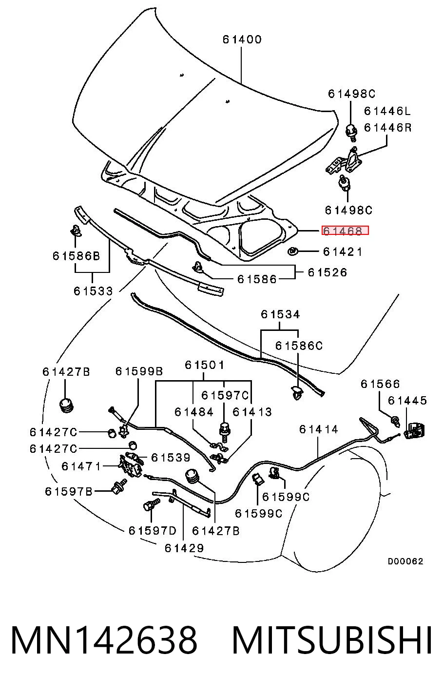 MN142638 Mitsubishi