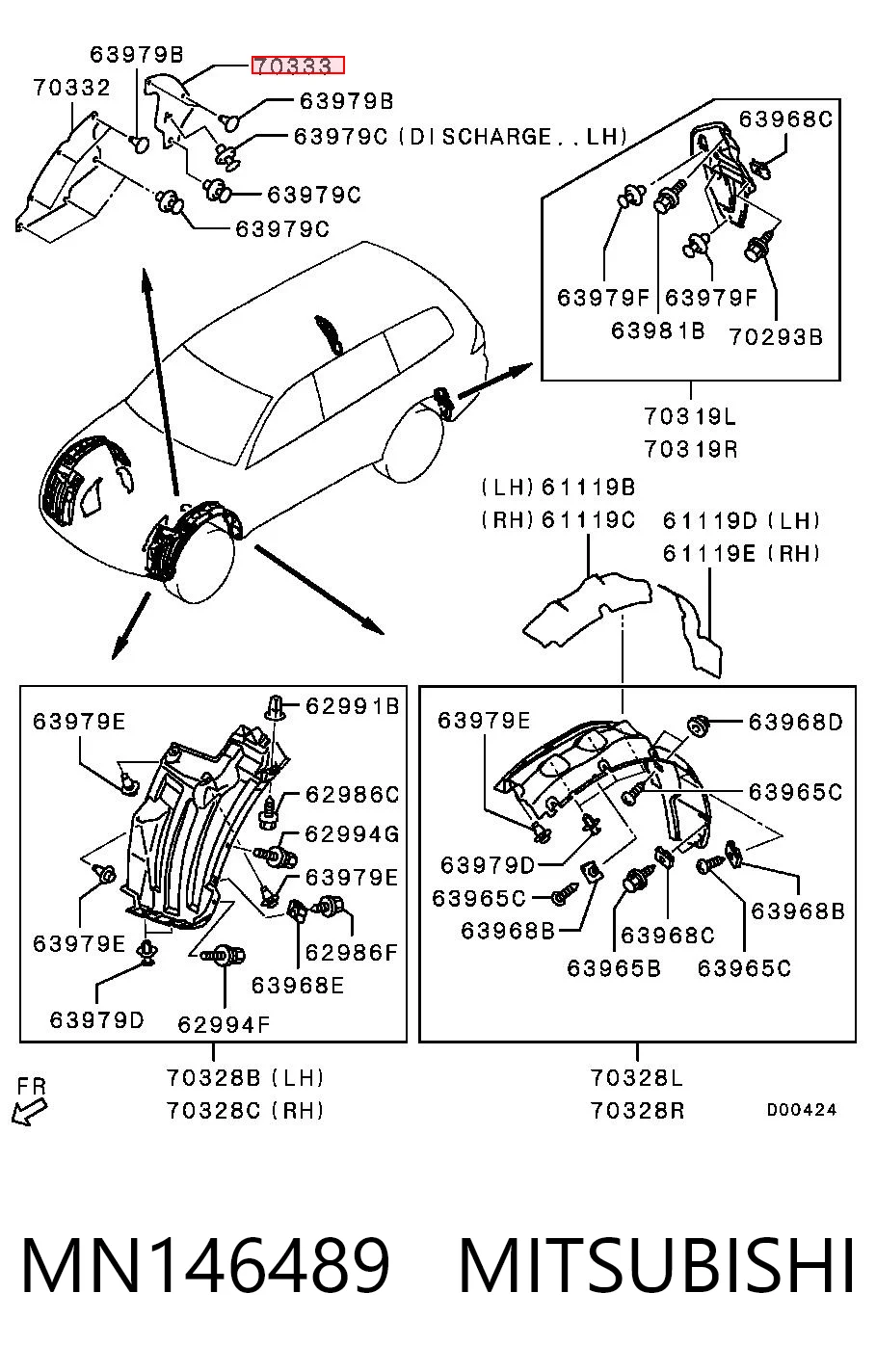 MN146489 Mitsubishi