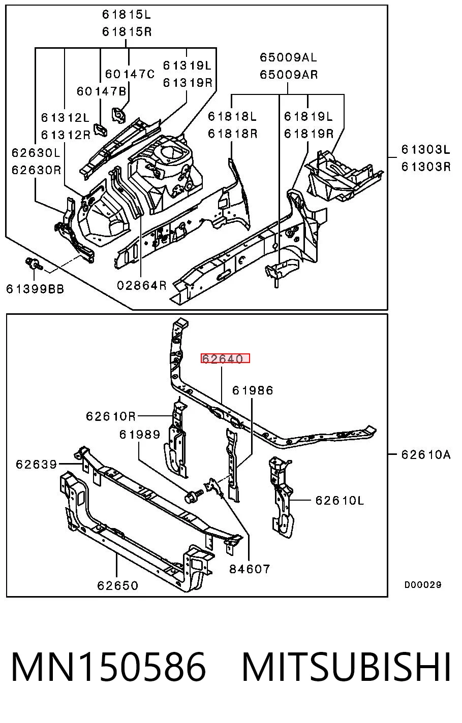 MN150586 Mitsubishi
