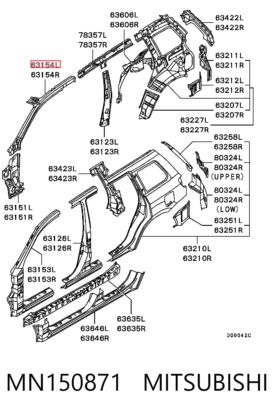 MN150871 Mitsubishi