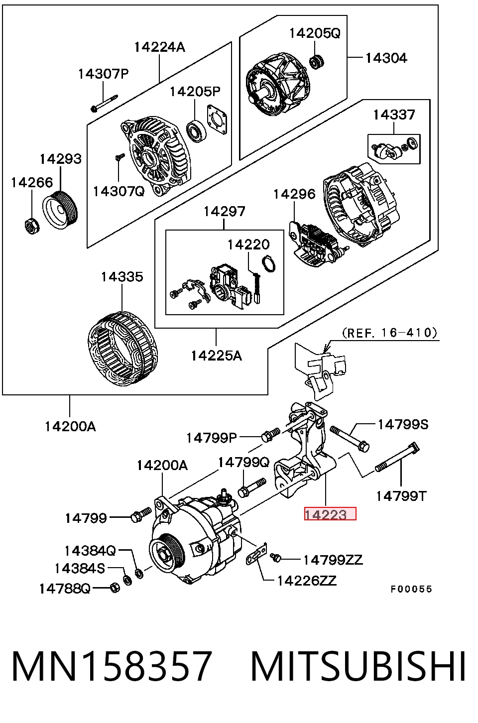 MN158357 Mitsubishi