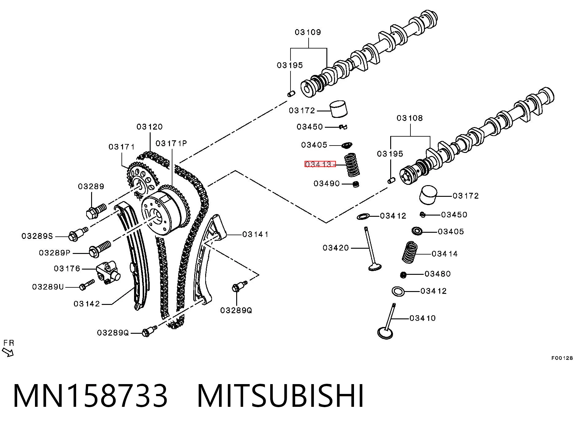 MN158733 Mitsubishi