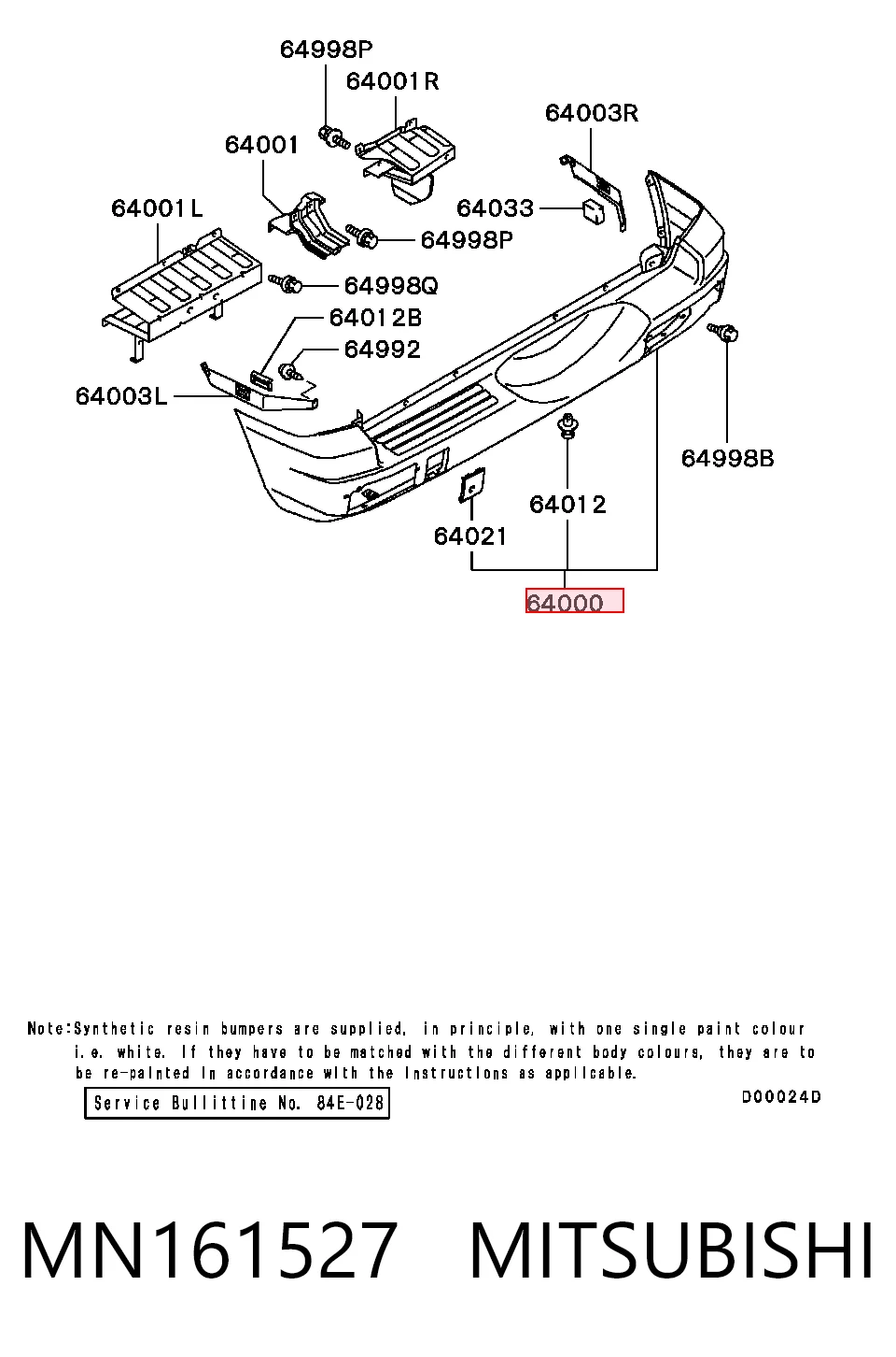 MN161527 Mitsubishi