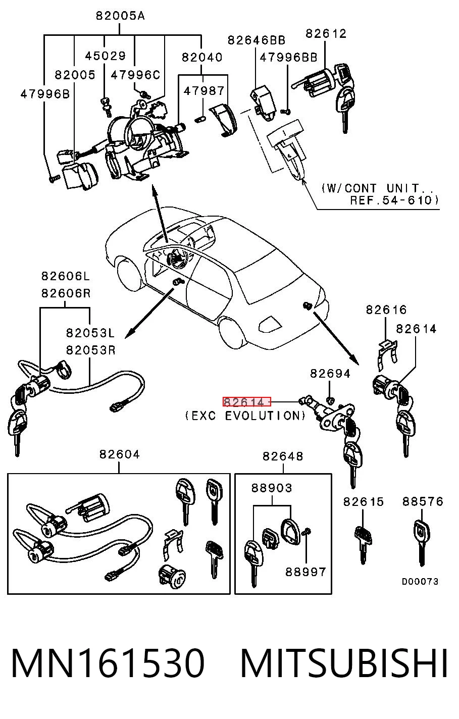 MN161530 Mitsubishi