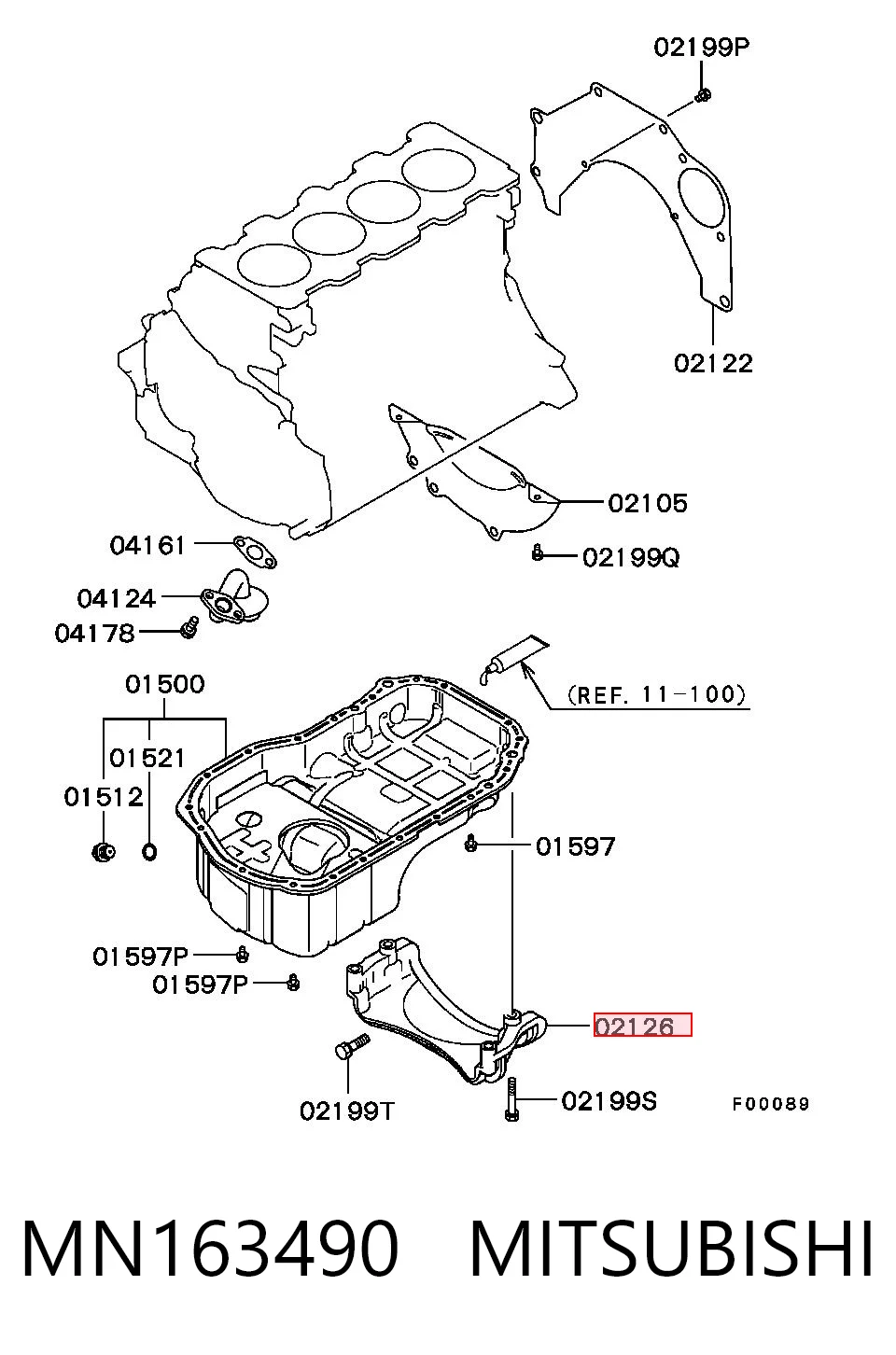 MN163490 Mitsubishi