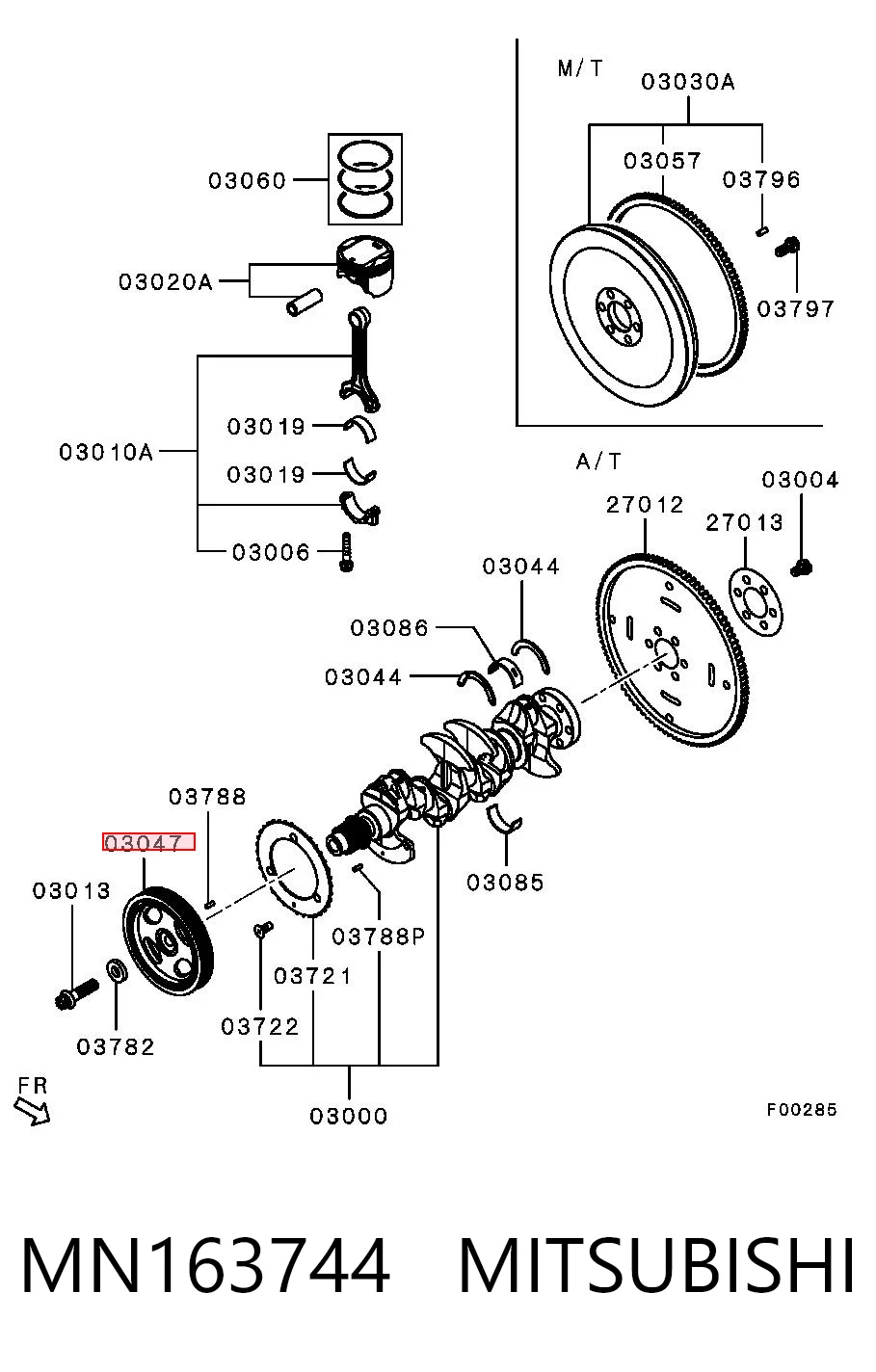 MN163744 Mitsubishi