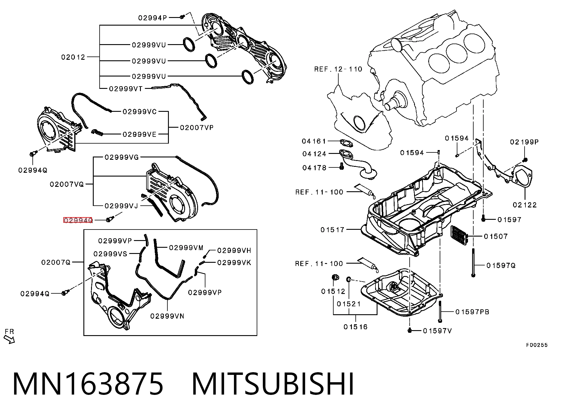 MN163875 Mitsubishi