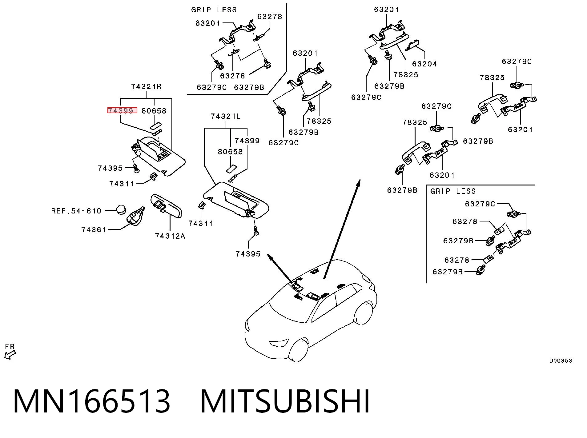 MN166513 Mitsubishi