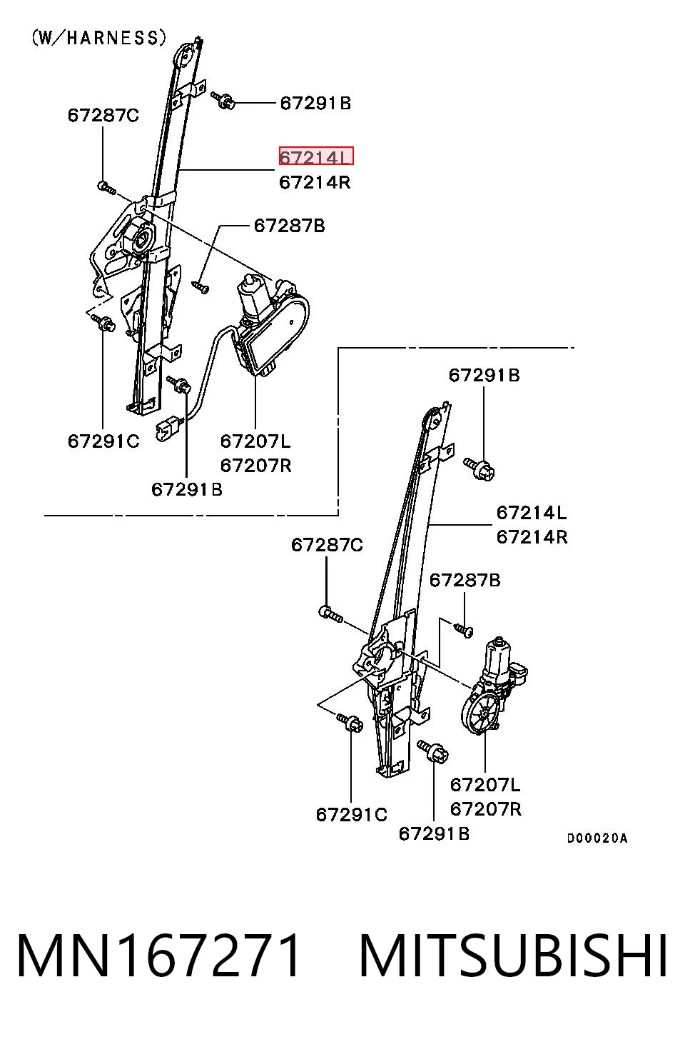 MN167271 Mitsubishi