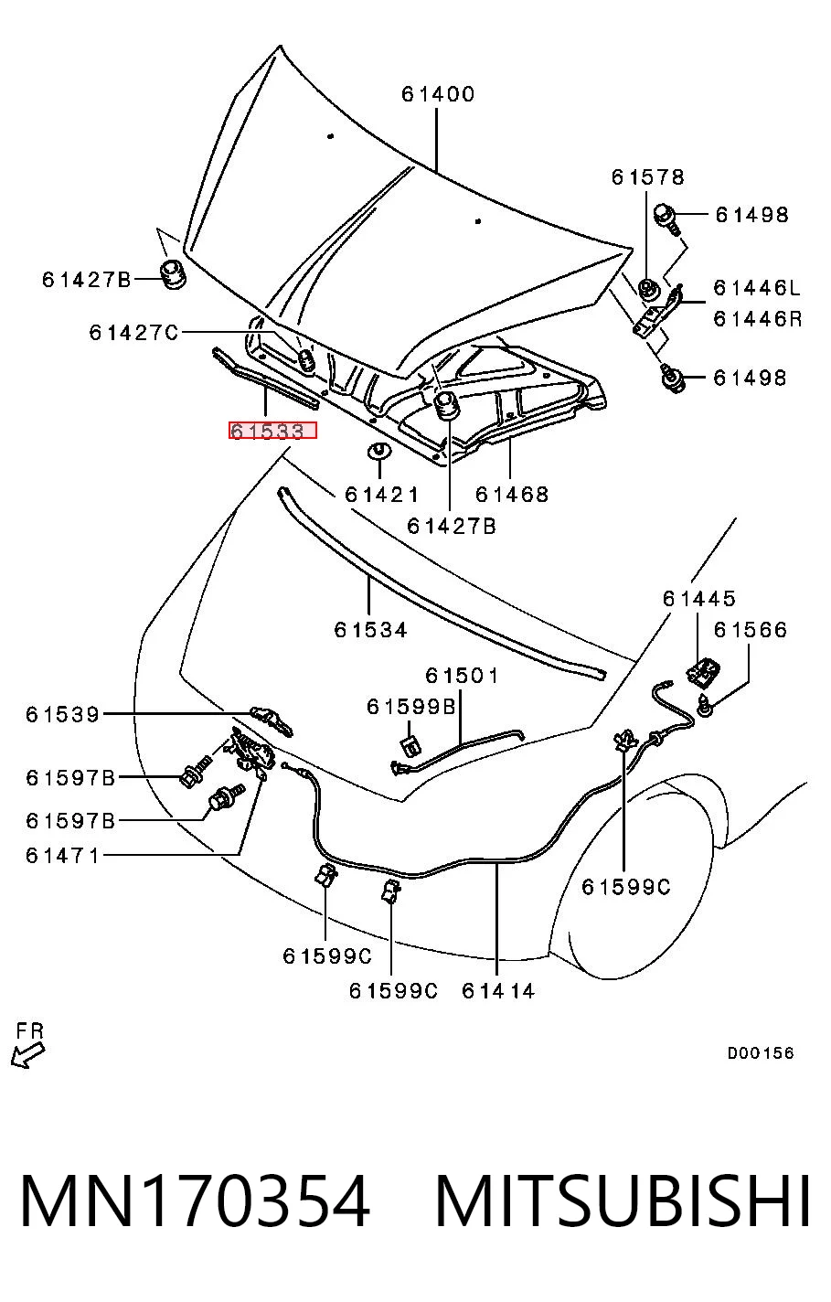 MN170354 Mitsubishi