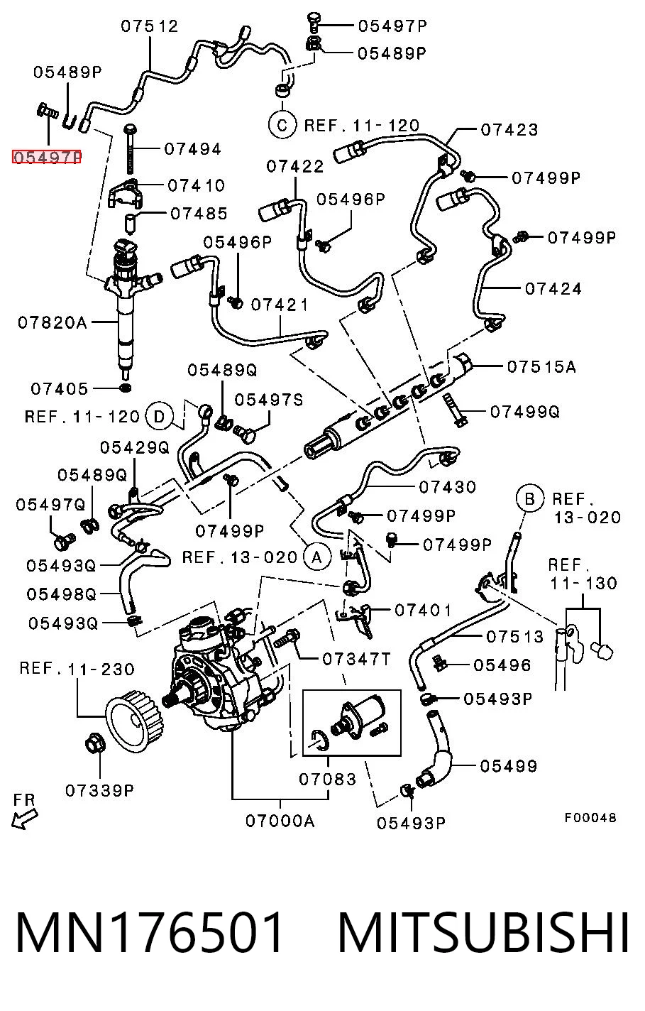 MN176501 MITSUBISHI