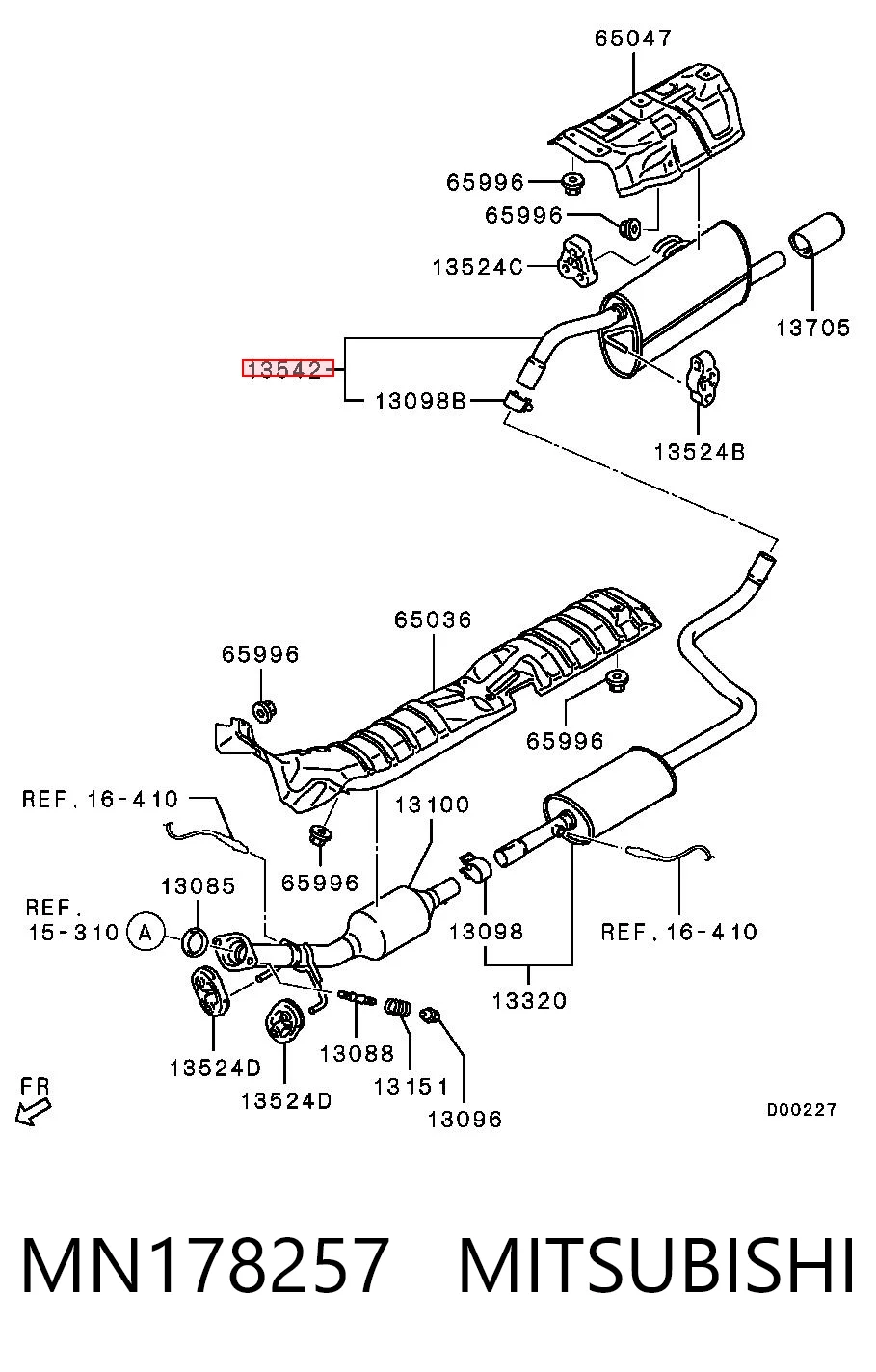 MN178257 Mitsubishi