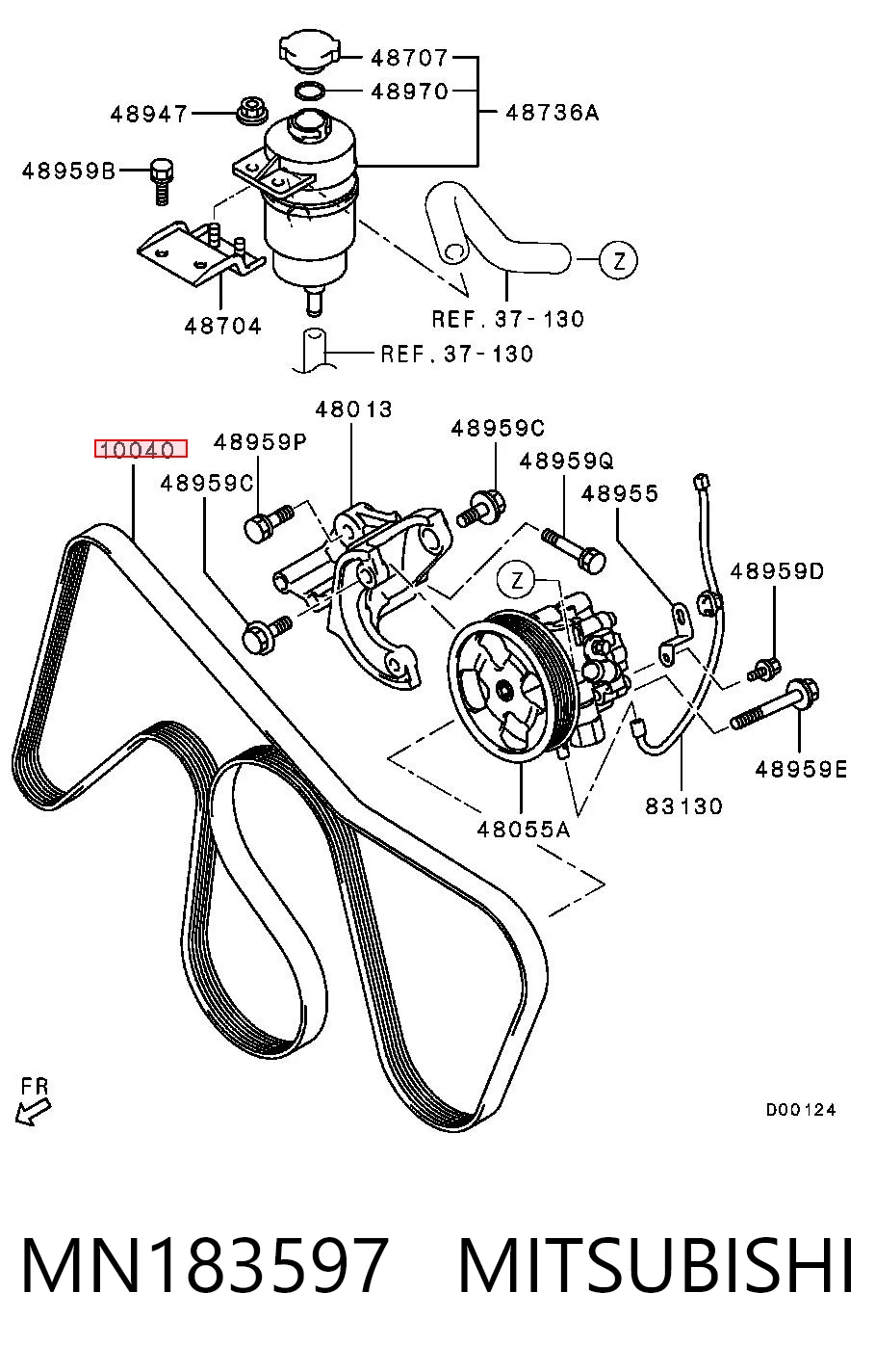 MN183597 Mitsubishi