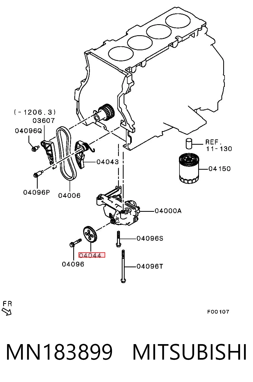 MN183899 Mitsubishi
