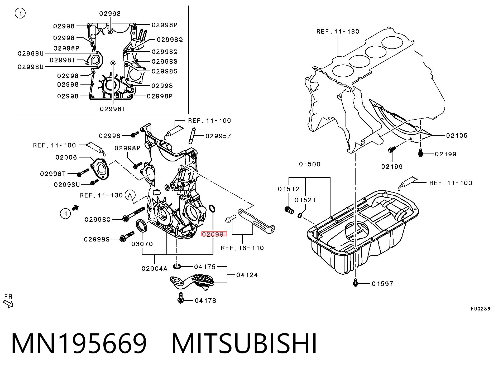 MN195669 Mitsubishi