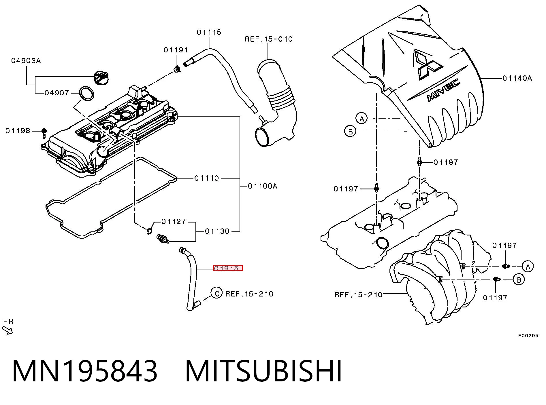 MN195843 Mitsubishi