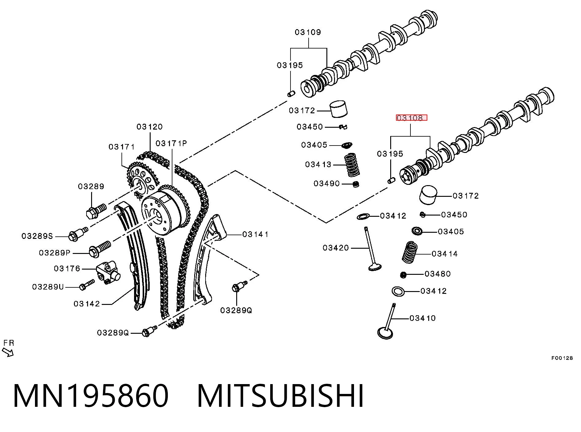 MN195860 Mitsubishi