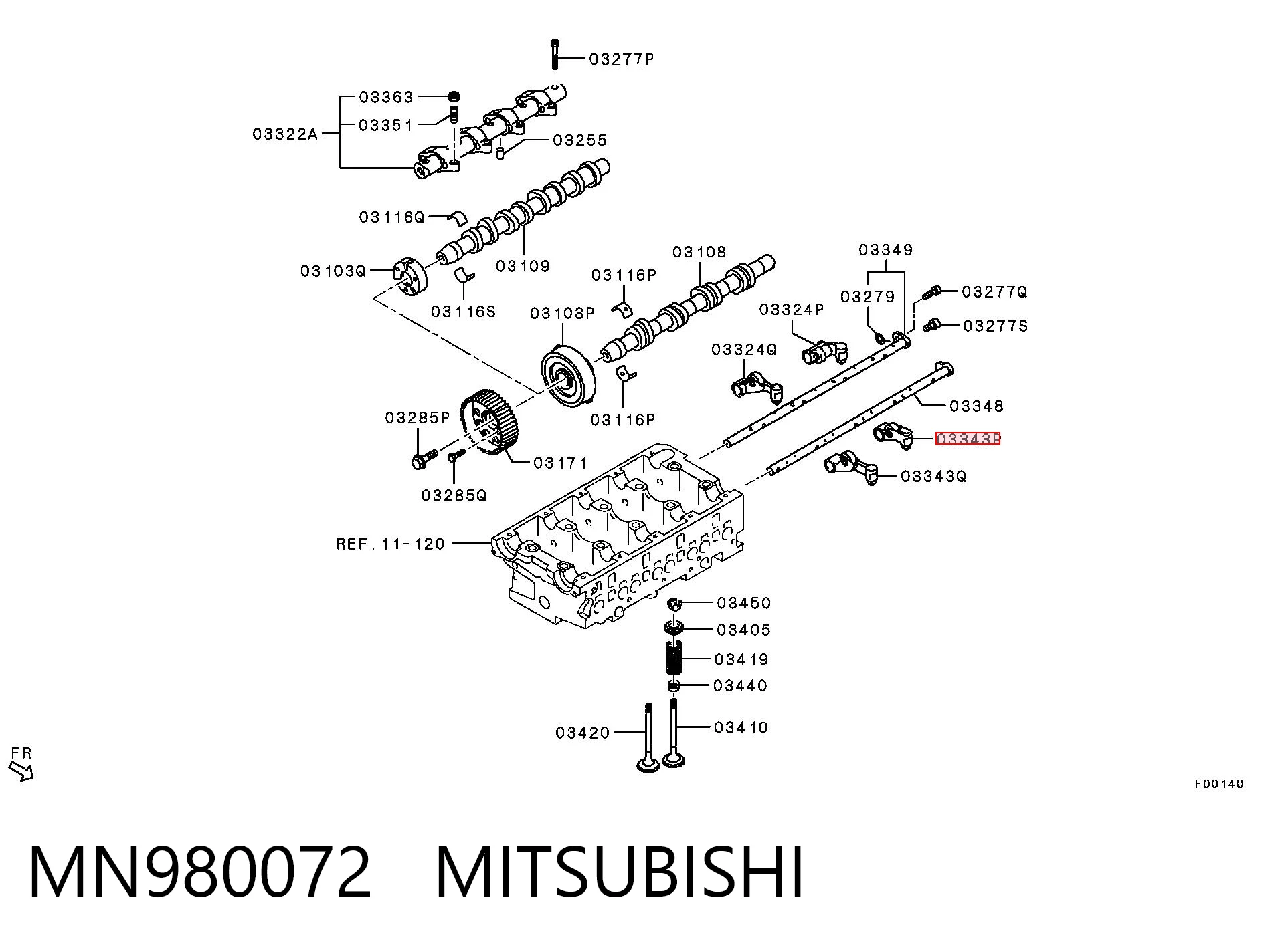 MN980072 Mitsubishi