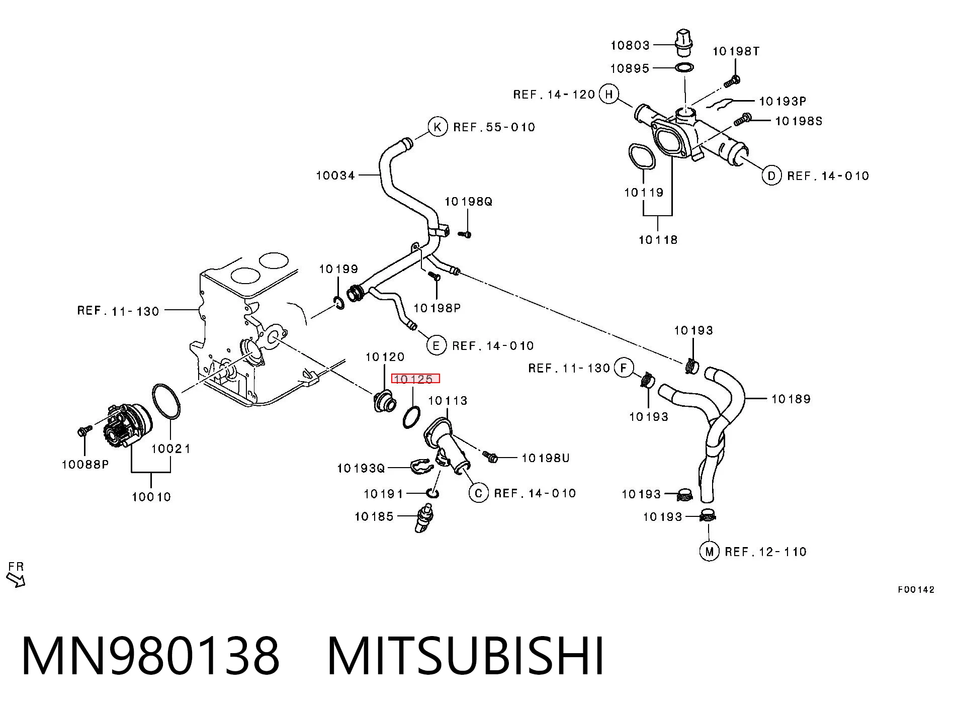 MN980138 Mitsubishi