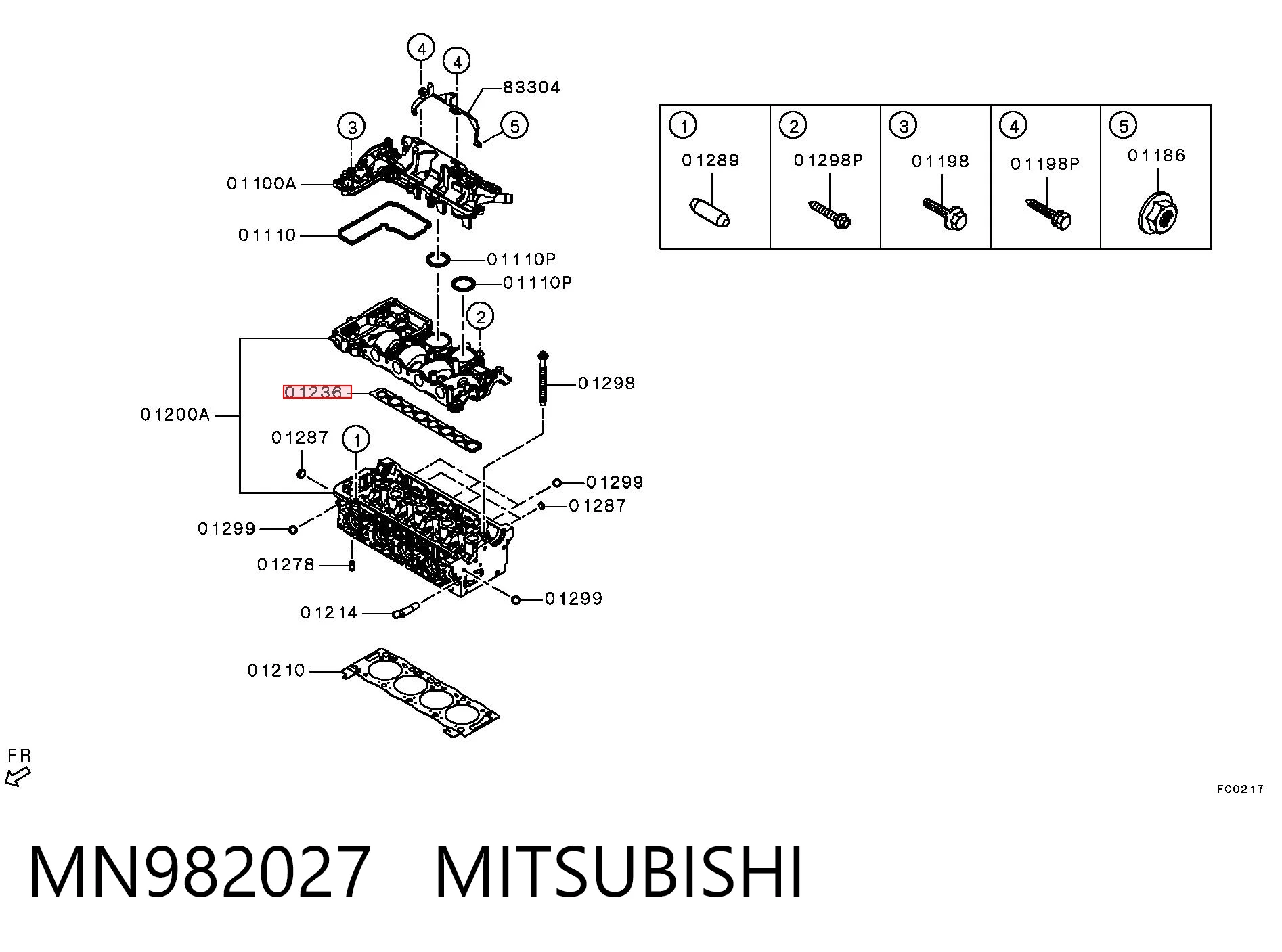 MN982027 Mitsubishi