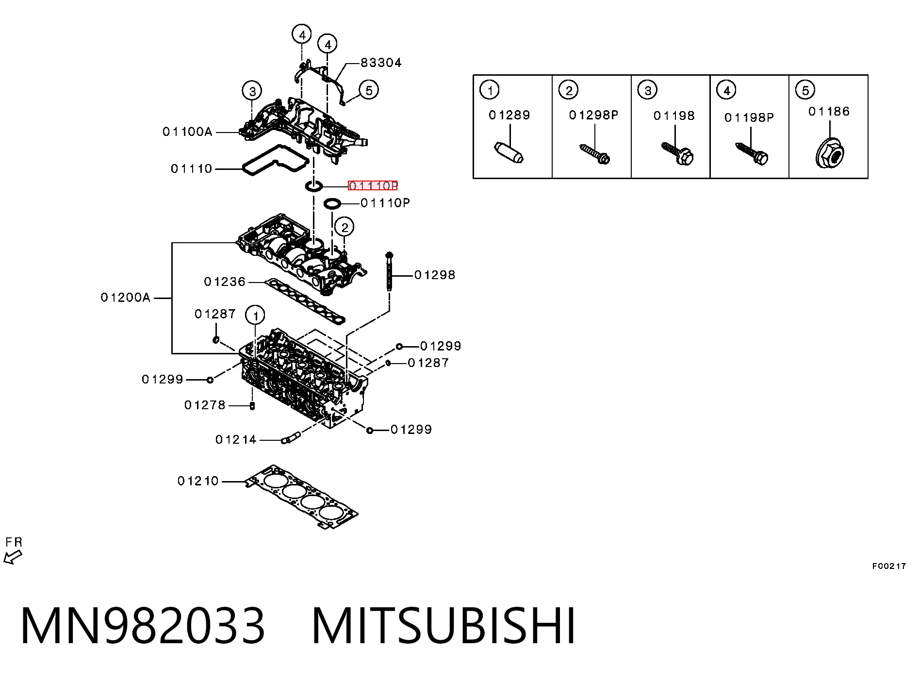 MN982033 Mitsubishi