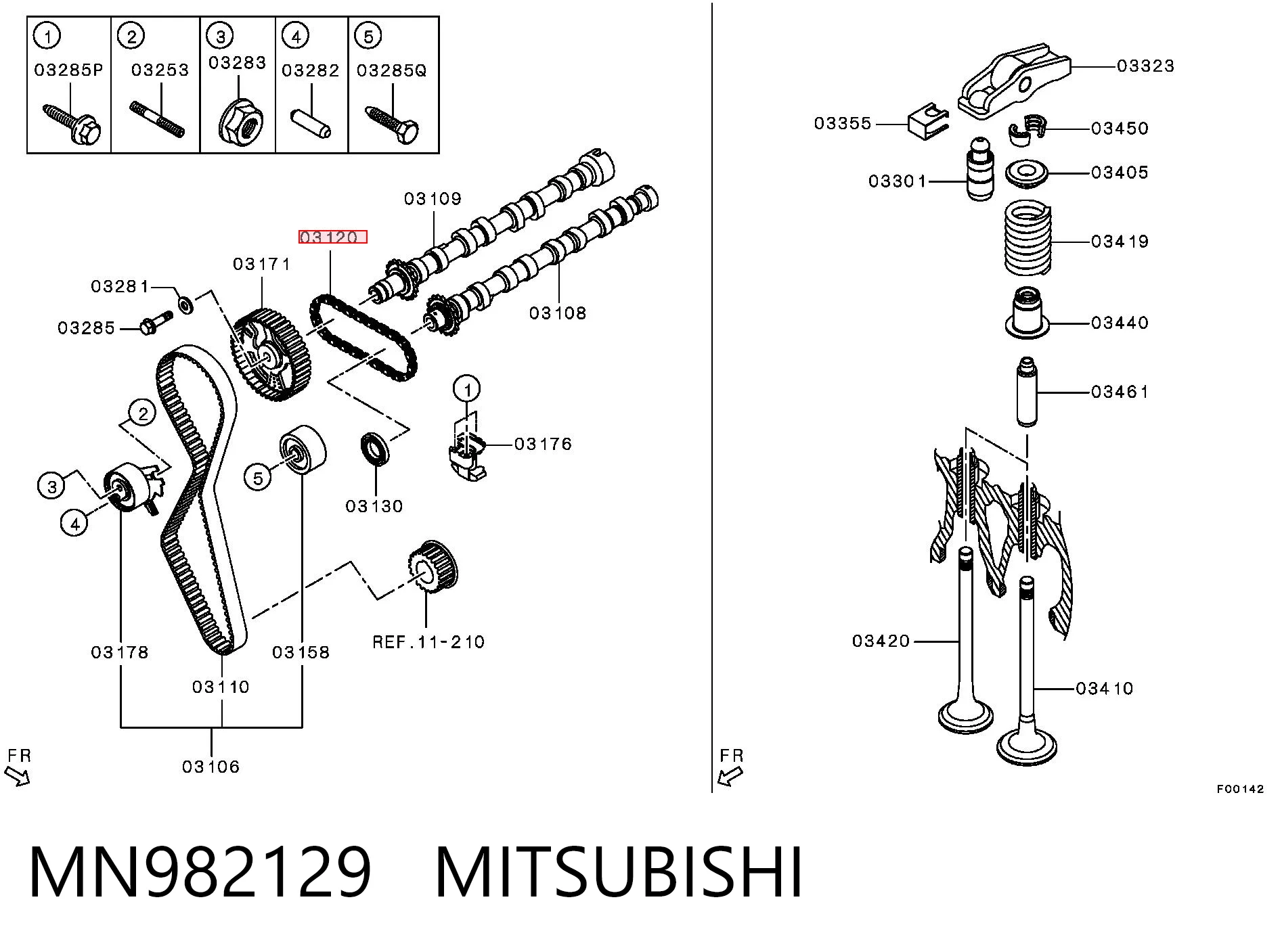 MN982129 Mitsubishi