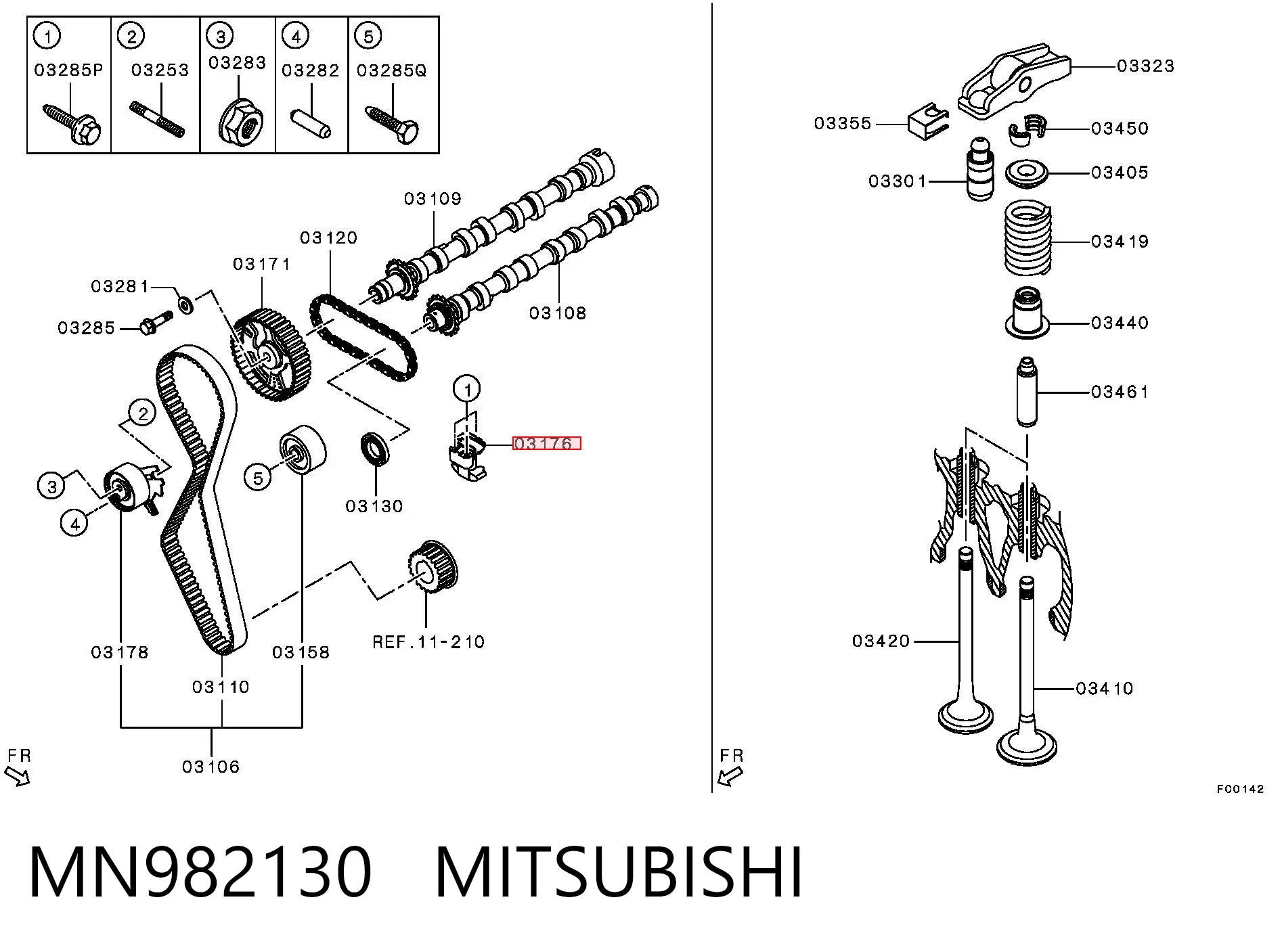 MN982130 Mitsubishi