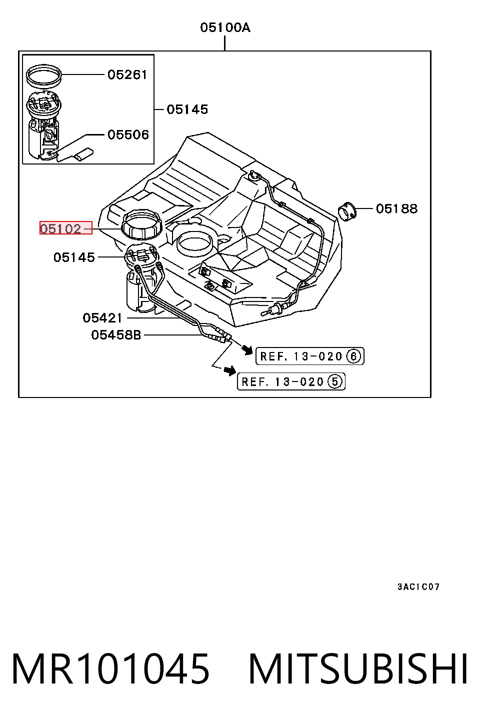 MR101045 Mitsubishi