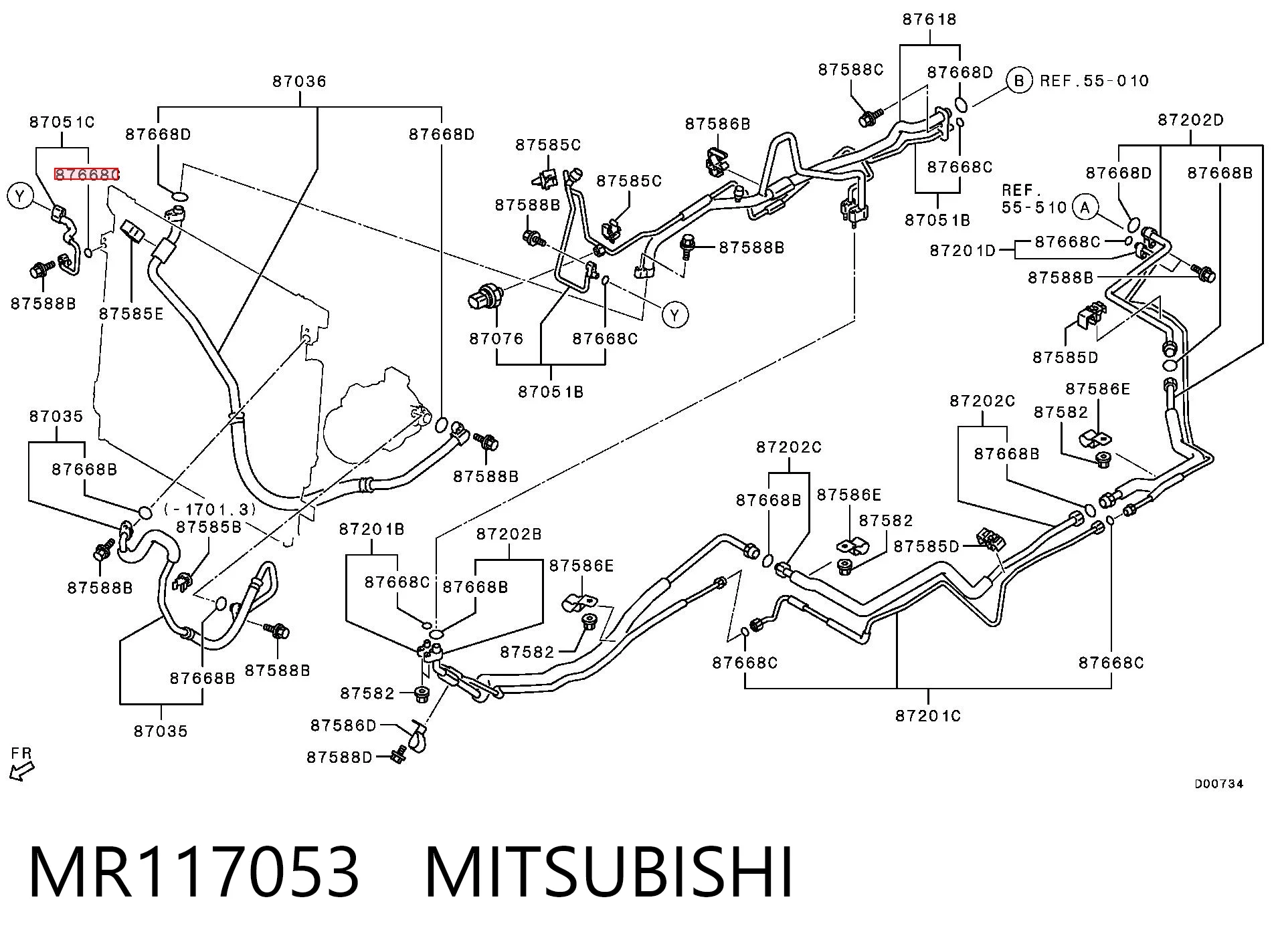 MR117053 Mitsubishi