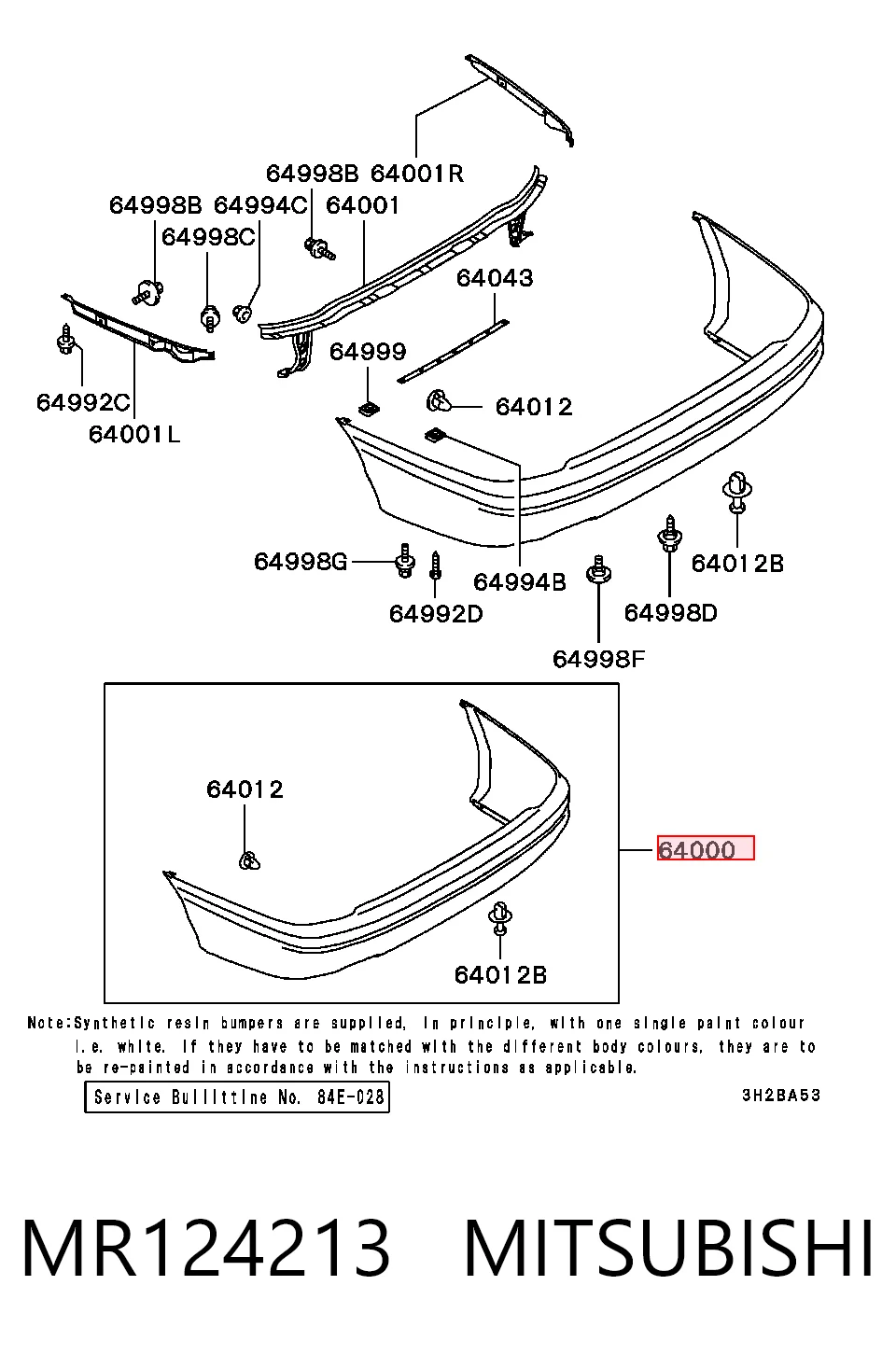 Comprar Paragolpes Galant VII E5A, E7A, E8A