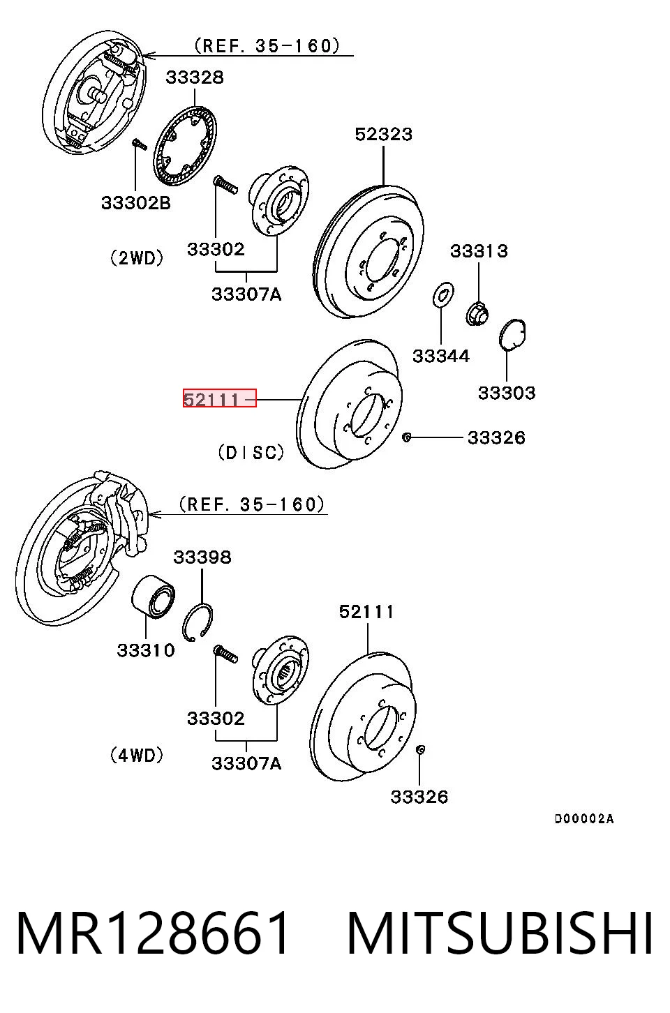 MR128661 Mitsubishi