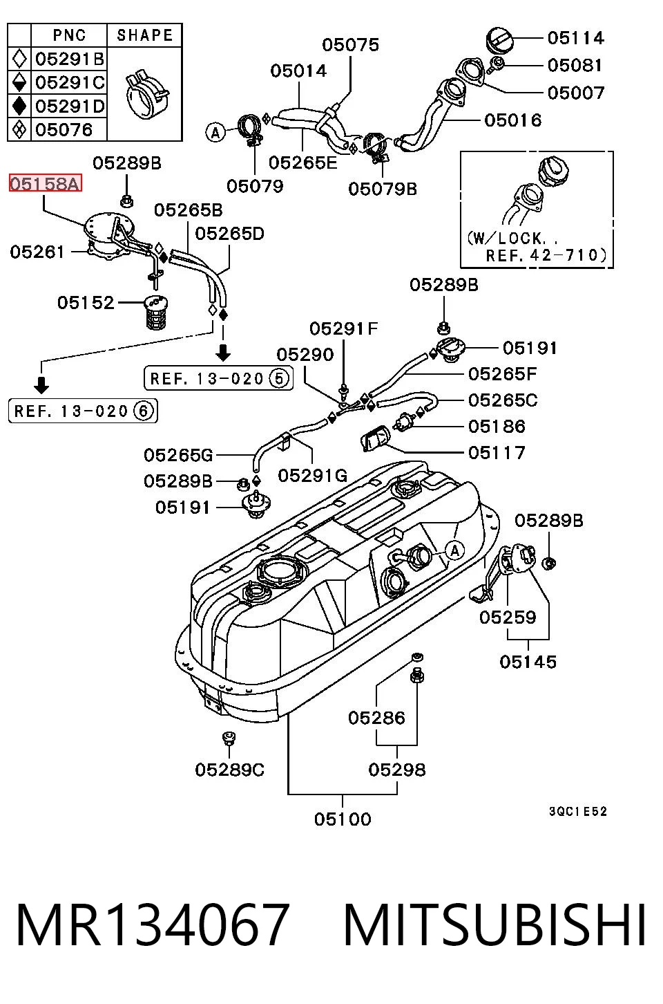 MR134067 Mitsubishi
