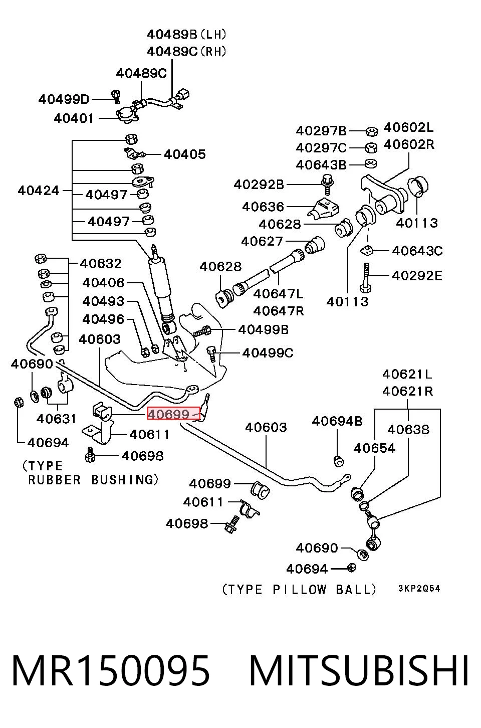 MR150095 Mitsubishi