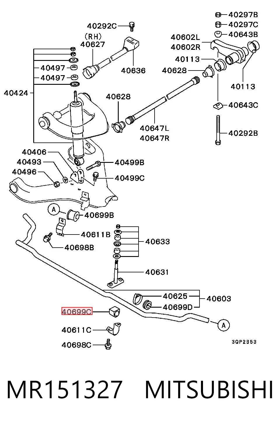 MR151327 Mitsubishi