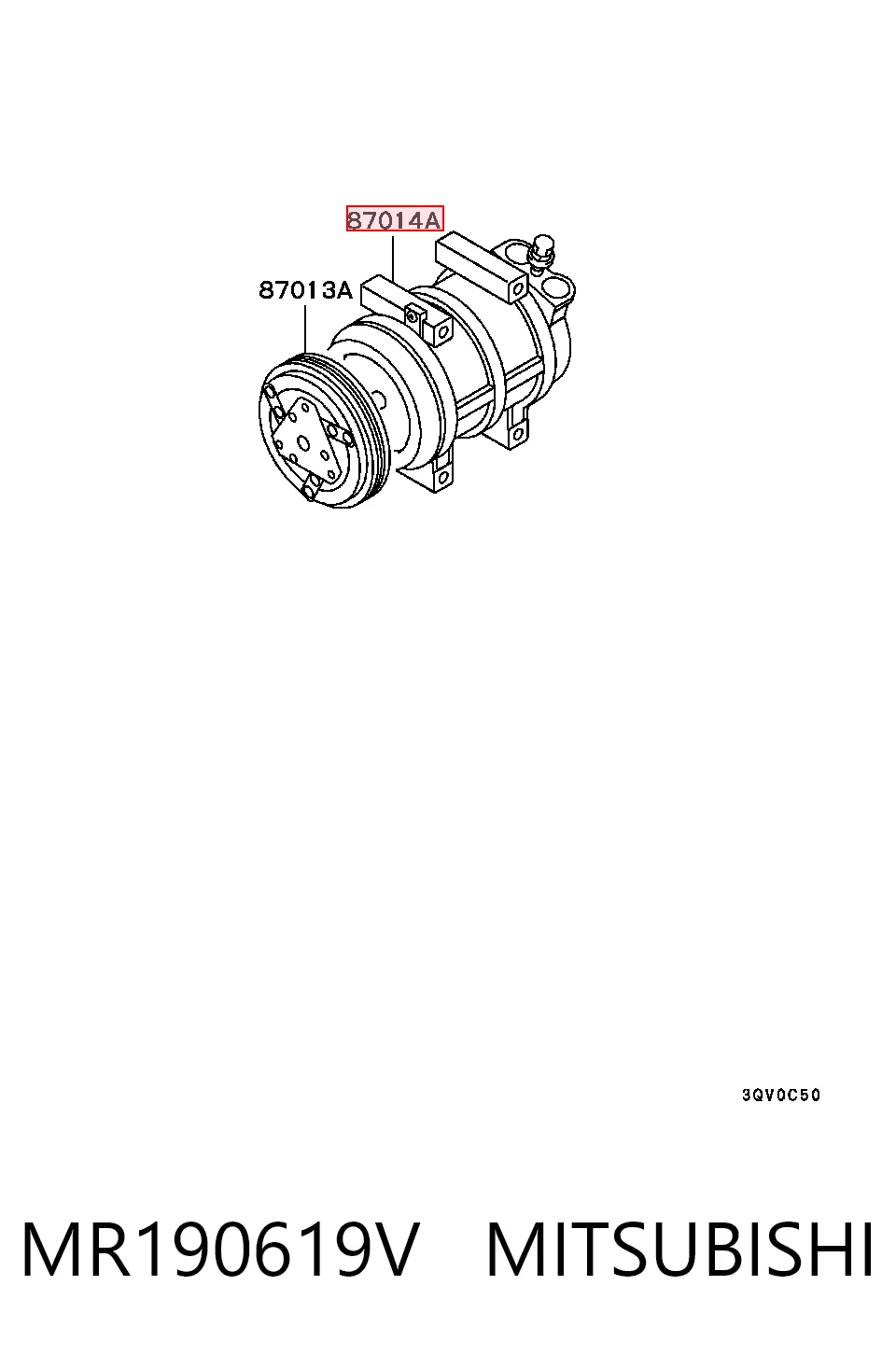 Compresor de ac Mitsubishi L 200 III